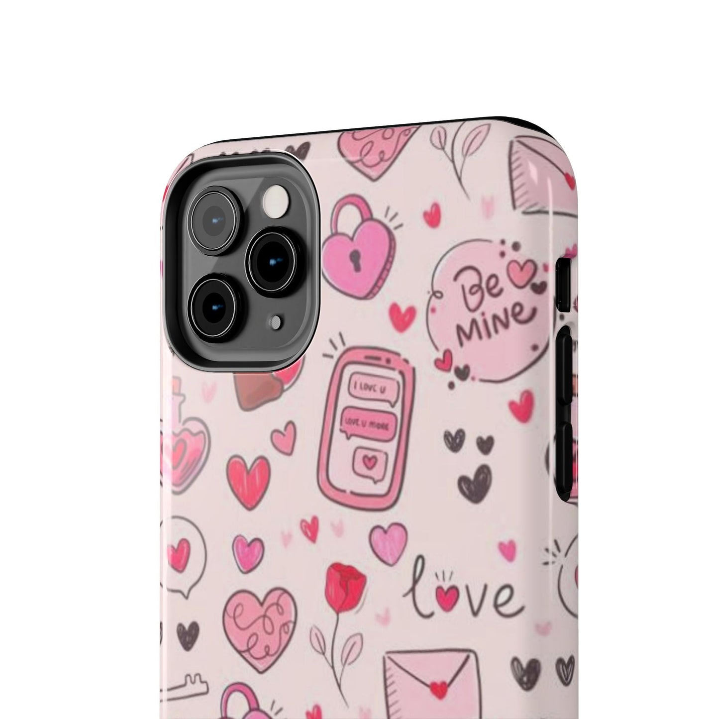 iPhone Case: Playful Valentine's Day Icons Case - BOGO Cases