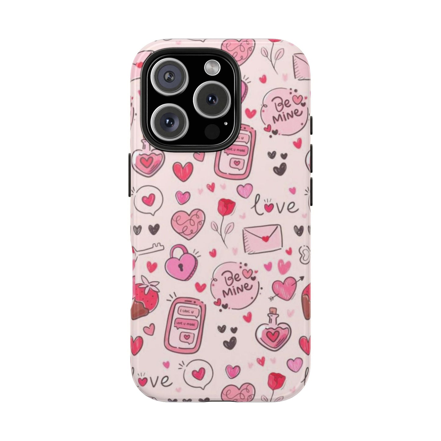 iPhone Case: Playful Valentine's Day Icons Case - BOGO Cases