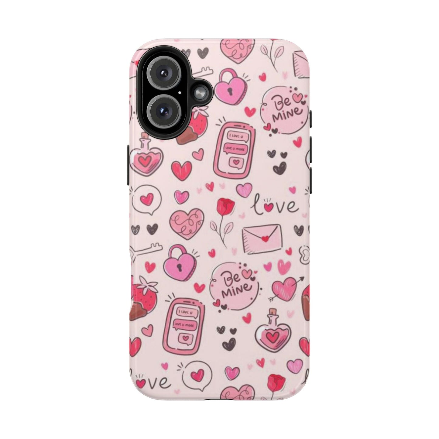 iPhone Case: Playful Valentine's Day Icons Case - BOGO Cases