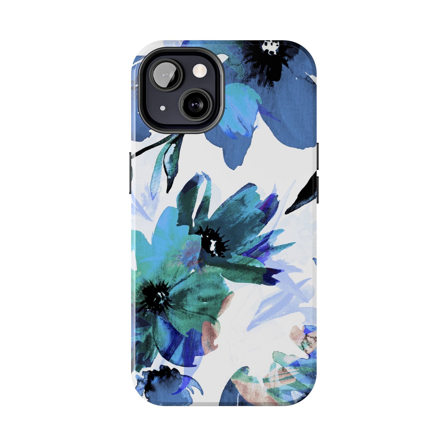 iPhone Case – Serene Blue Blossom - BOGO Cases