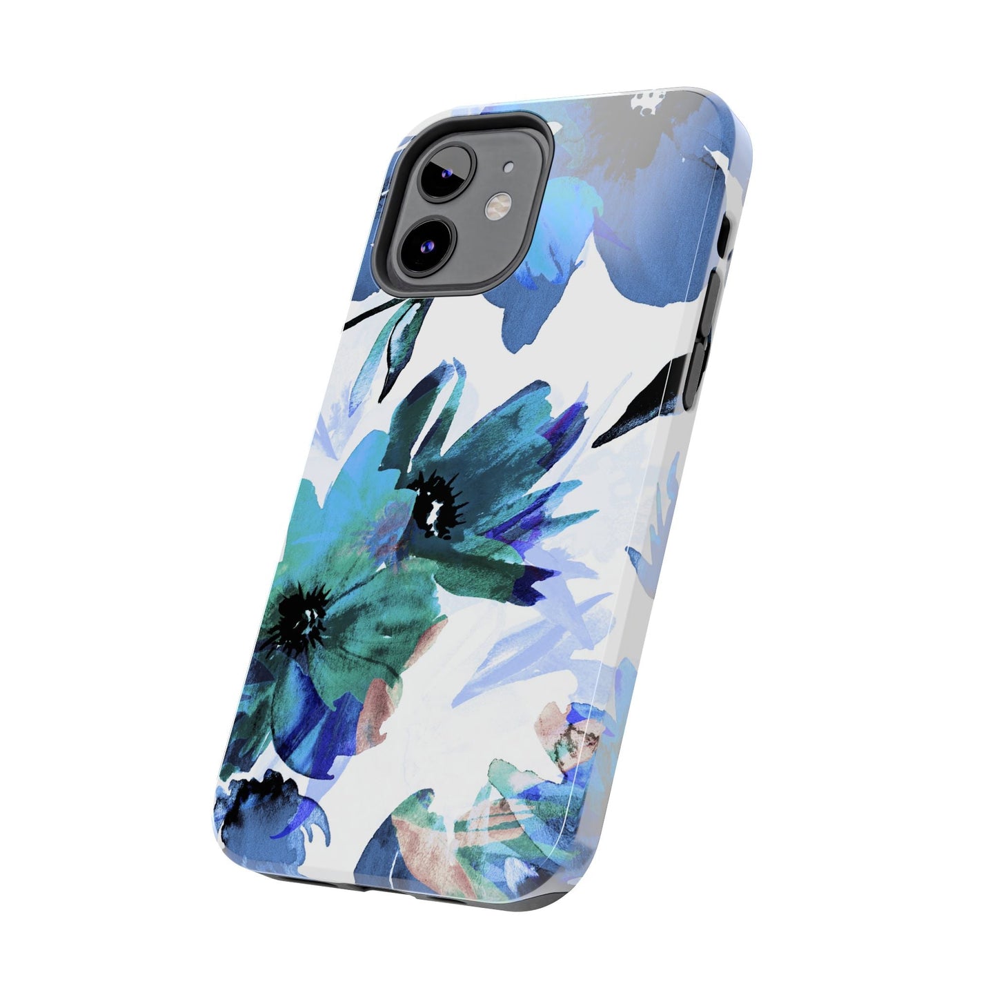 iPhone Case – Serene Blue Blossom - BOGO Cases
