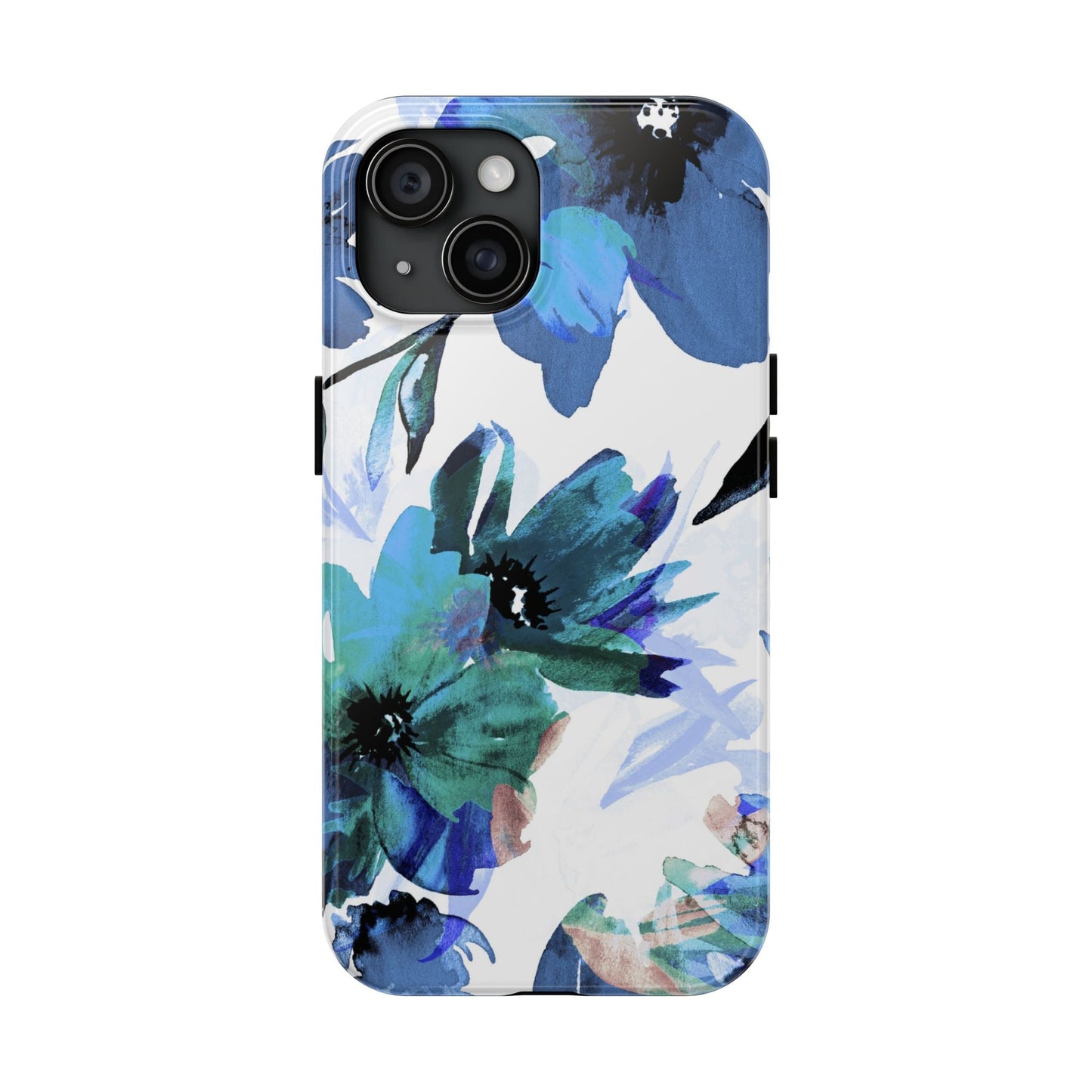 iPhone Case – Serene Blue Blossom - BOGO Cases