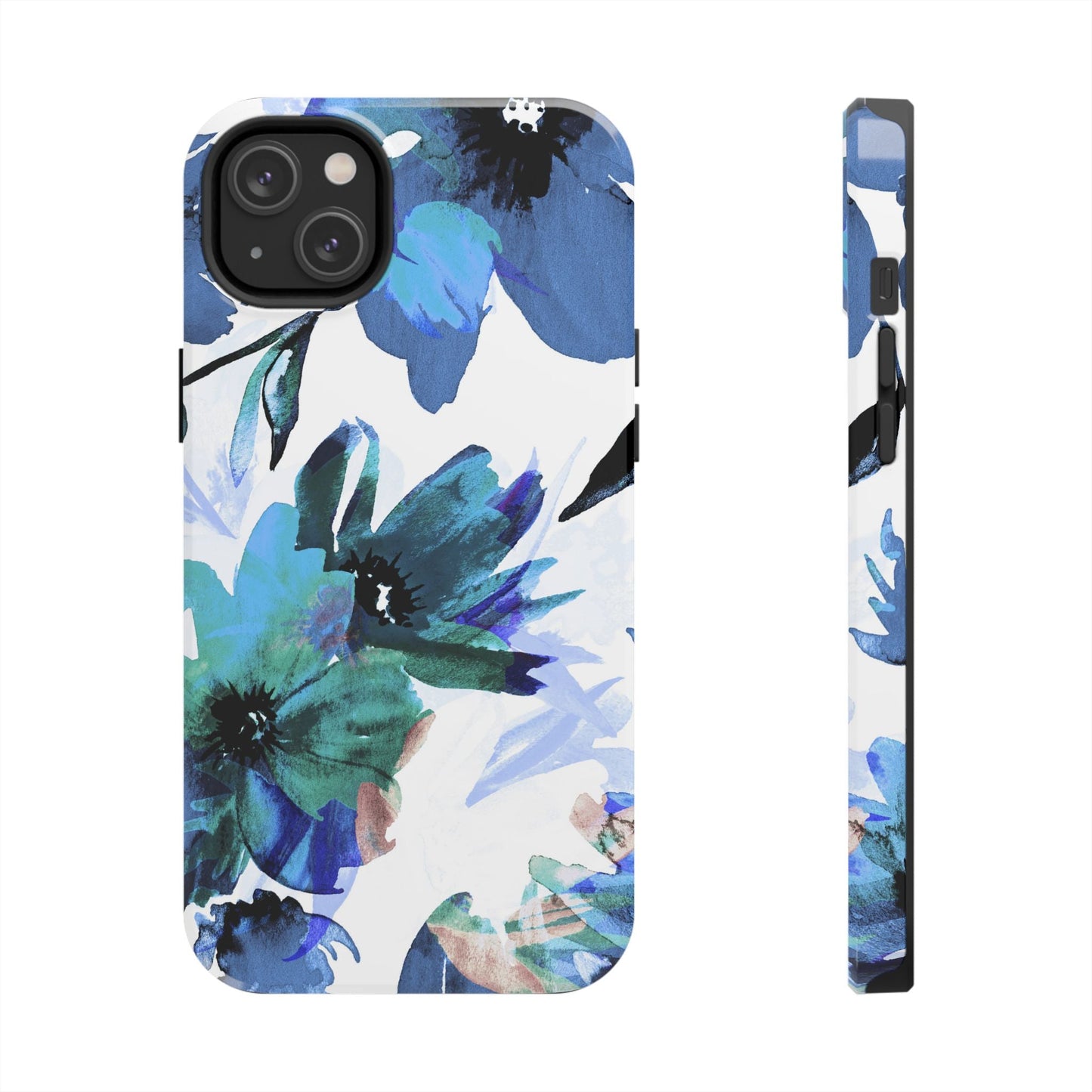 iPhone Case – Serene Blue Blossom - BOGO Cases