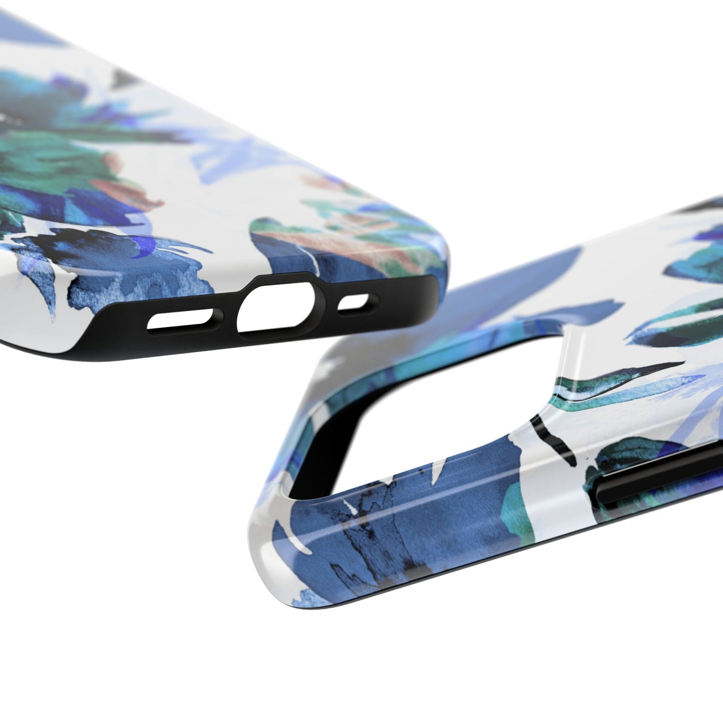 iPhone Case – Serene Blue Blossom - BOGO Cases