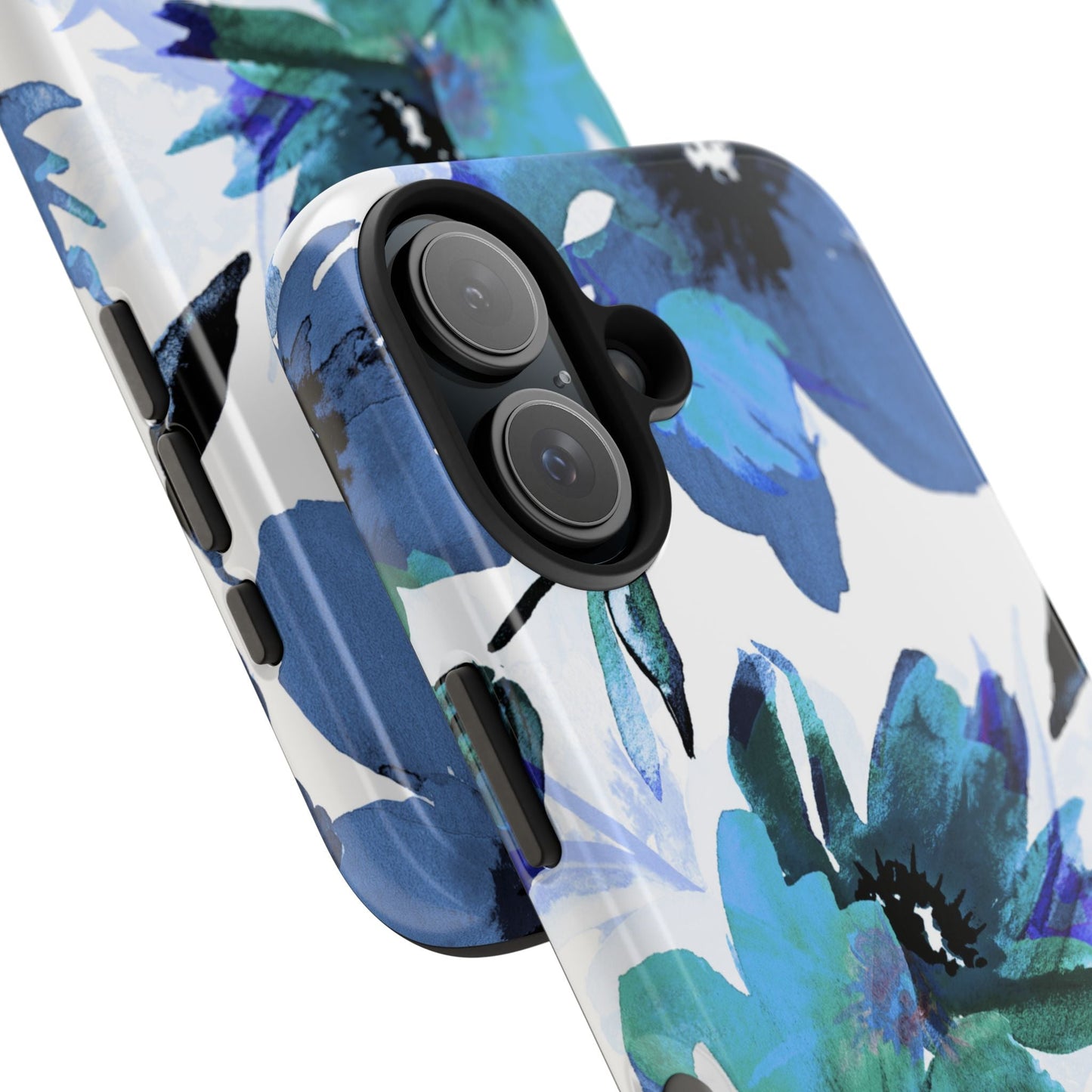 iPhone Case – Serene Blue Blossom - BOGO Cases