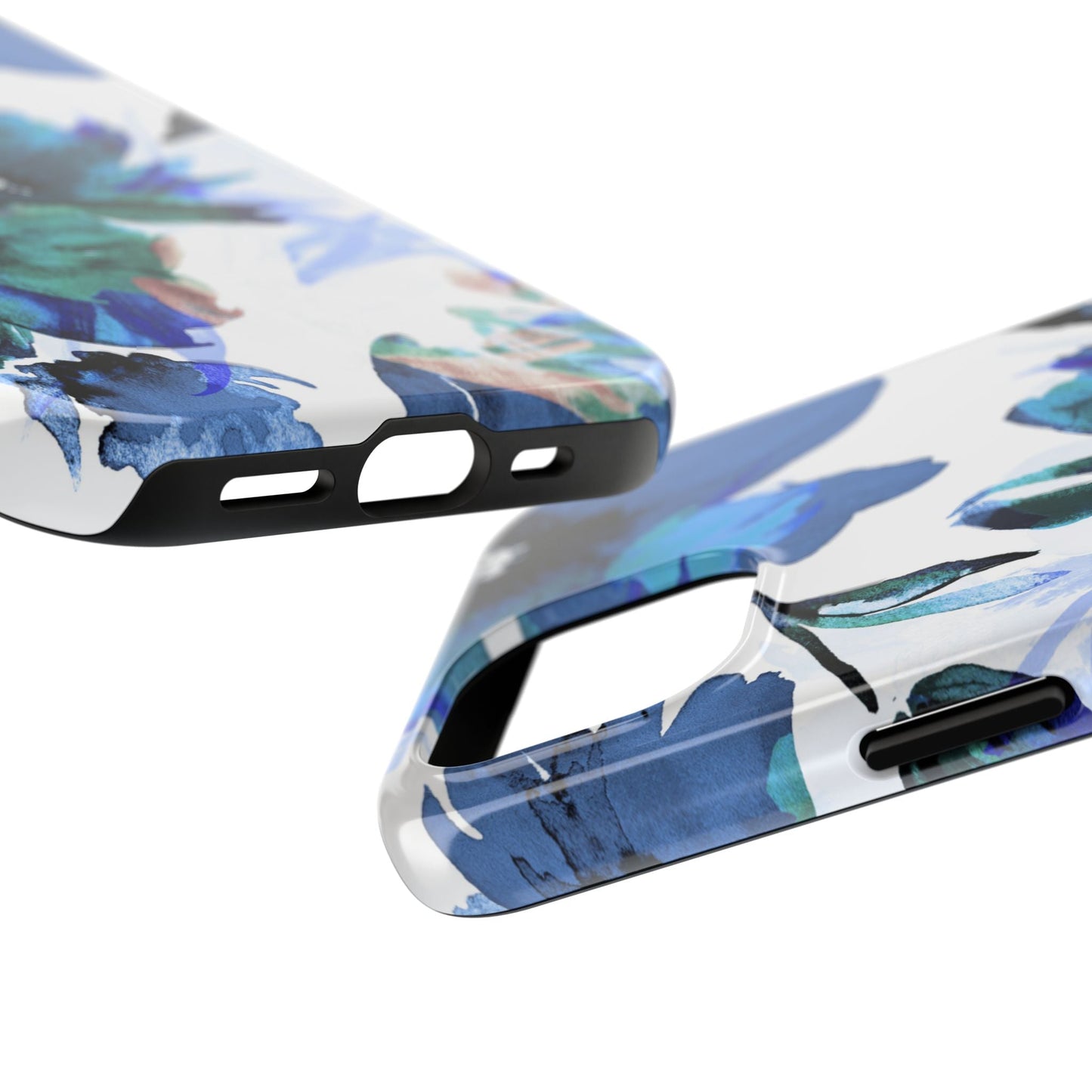 iPhone Case – Serene Blue Blossom - BOGO Cases