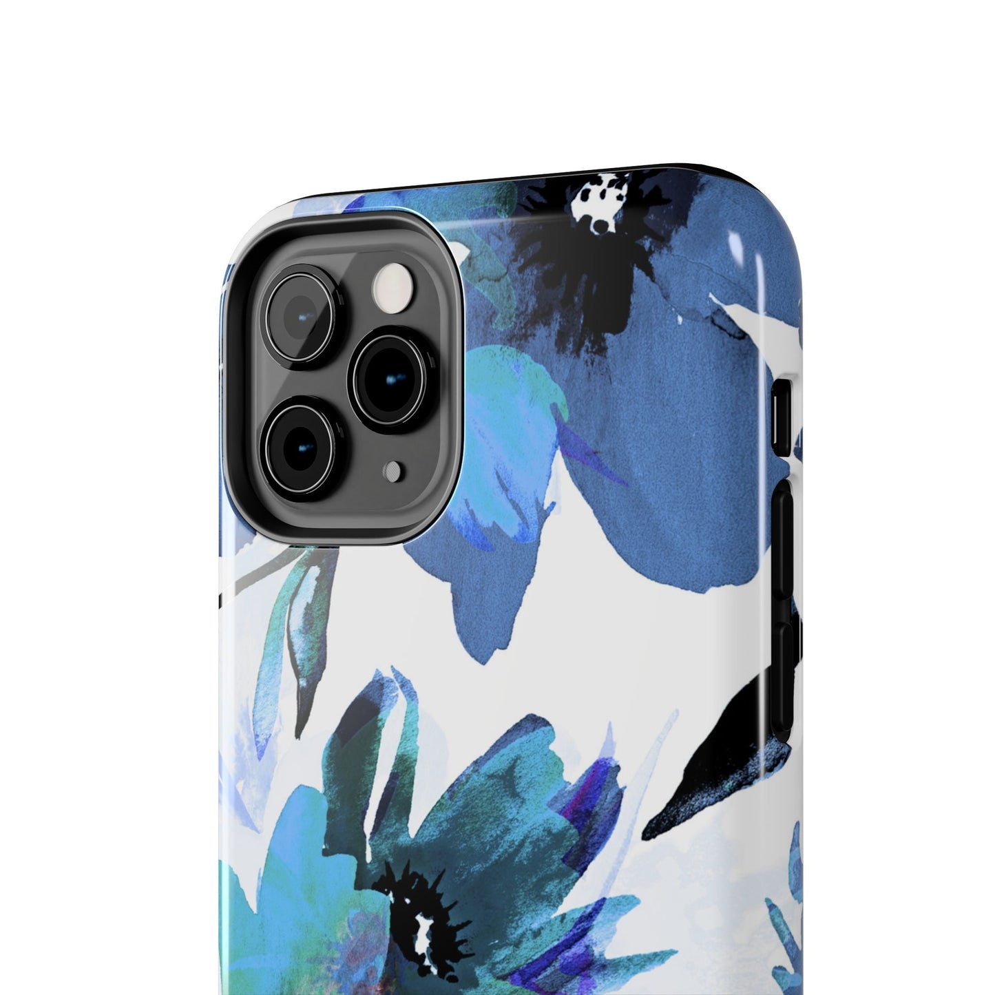 iPhone Case – Serene Blue Blossom - BOGO Cases