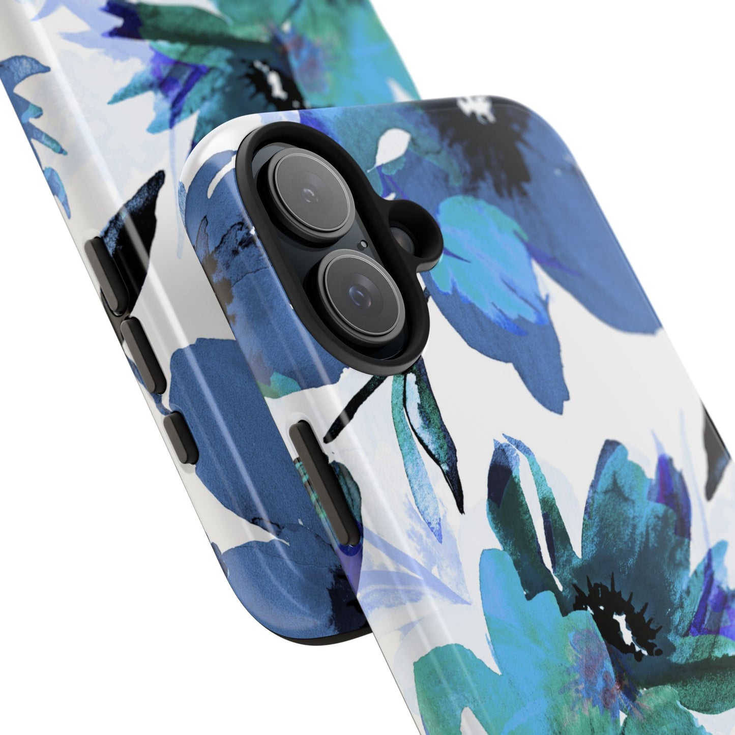 iPhone Case – Serene Blue Blossom - BOGO Cases