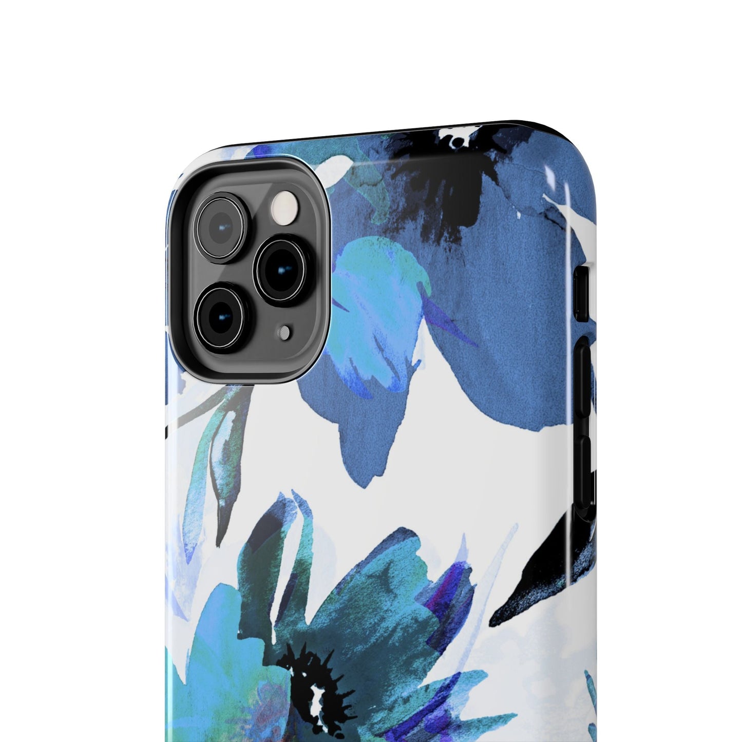 iPhone Case – Serene Blue Blossom - BOGO Cases