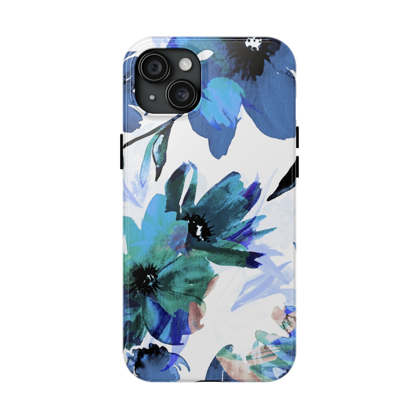 iPhone Case – Serene Blue Blossom - BOGO Cases
