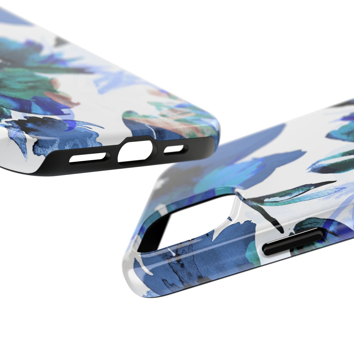 iPhone Case – Serene Blue Blossom - BOGO Cases