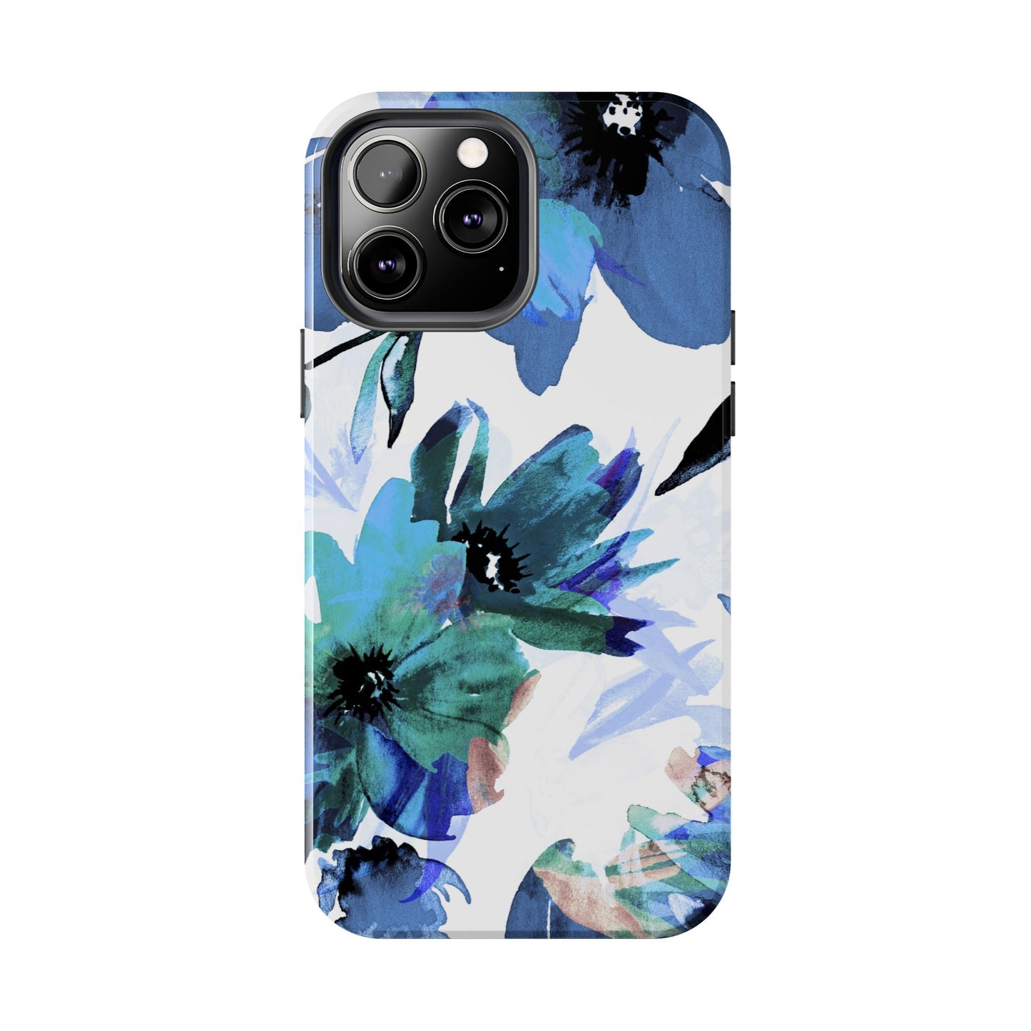 iPhone Case – Serene Blue Blossom - BOGO Cases