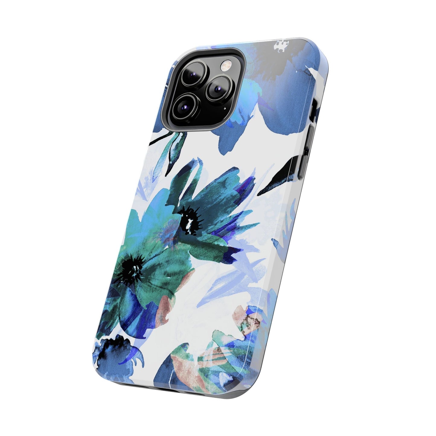 iPhone Case – Serene Blue Blossom - BOGO Cases