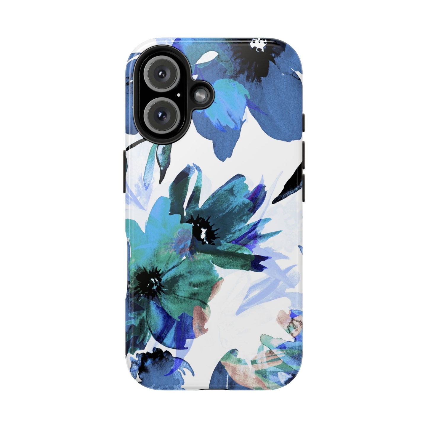 iPhone Case – Serene Blue Blossom - BOGO Cases