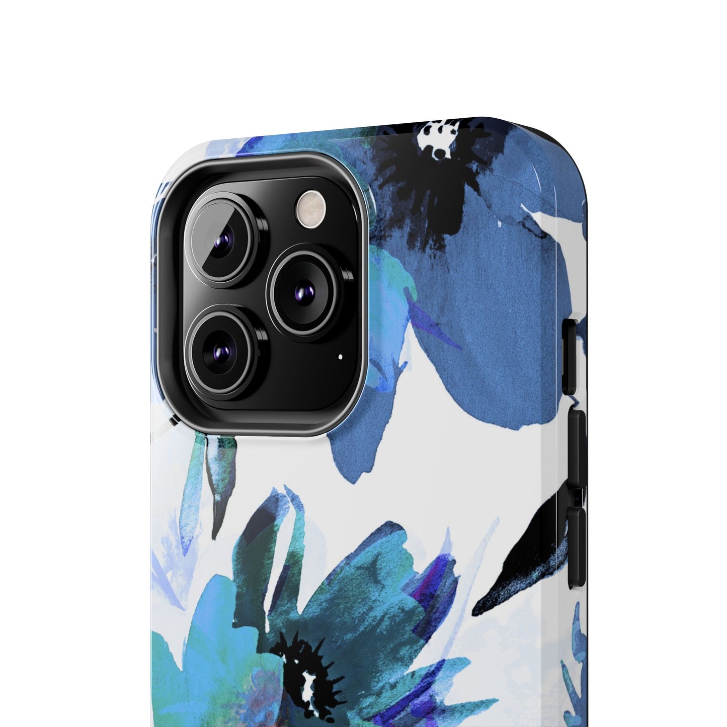 iPhone Case – Serene Blue Blossom - BOGO Cases