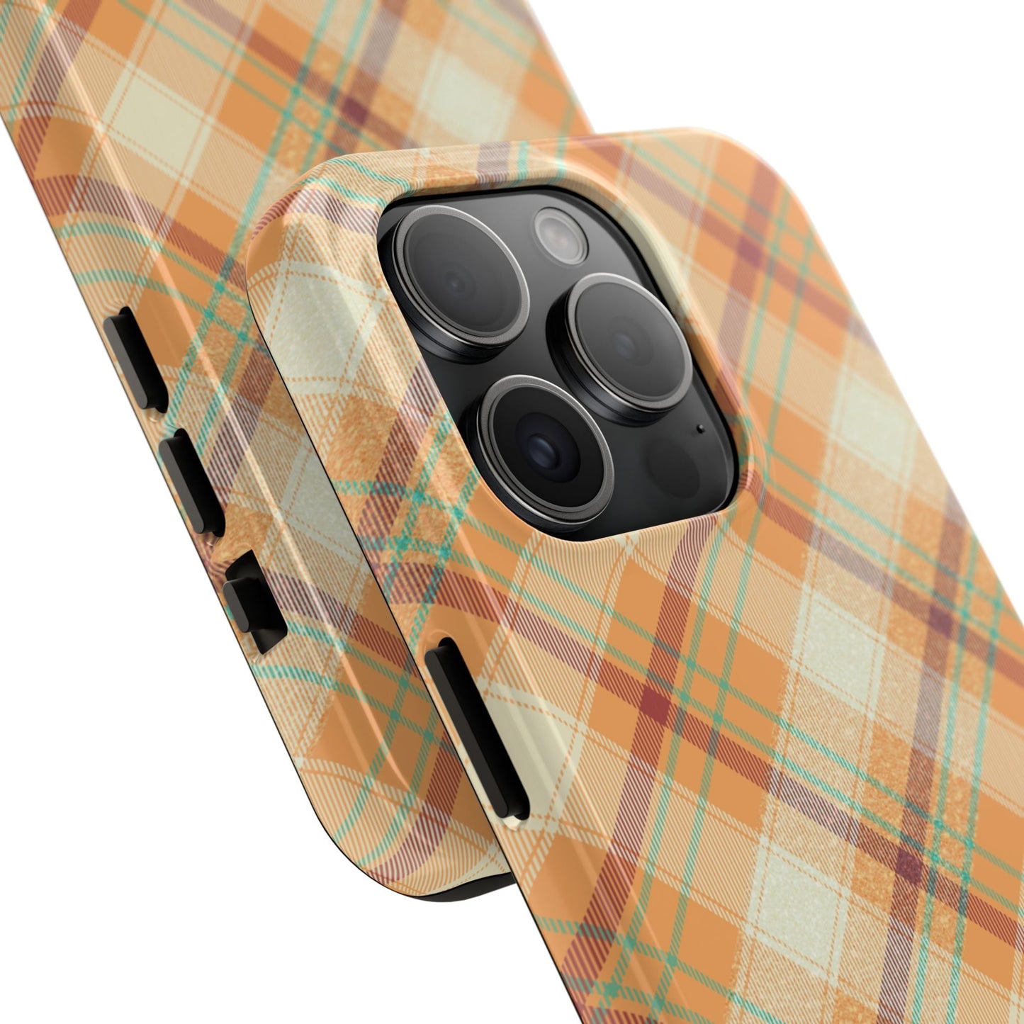 iPhone Case - Warm Autumn Plaid Design - BOGO Cases
