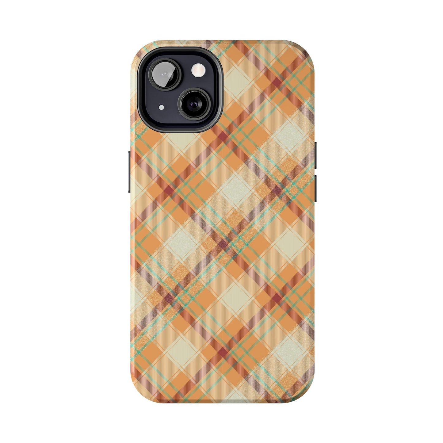 iPhone Case - Warm Autumn Plaid Design - BOGO Cases