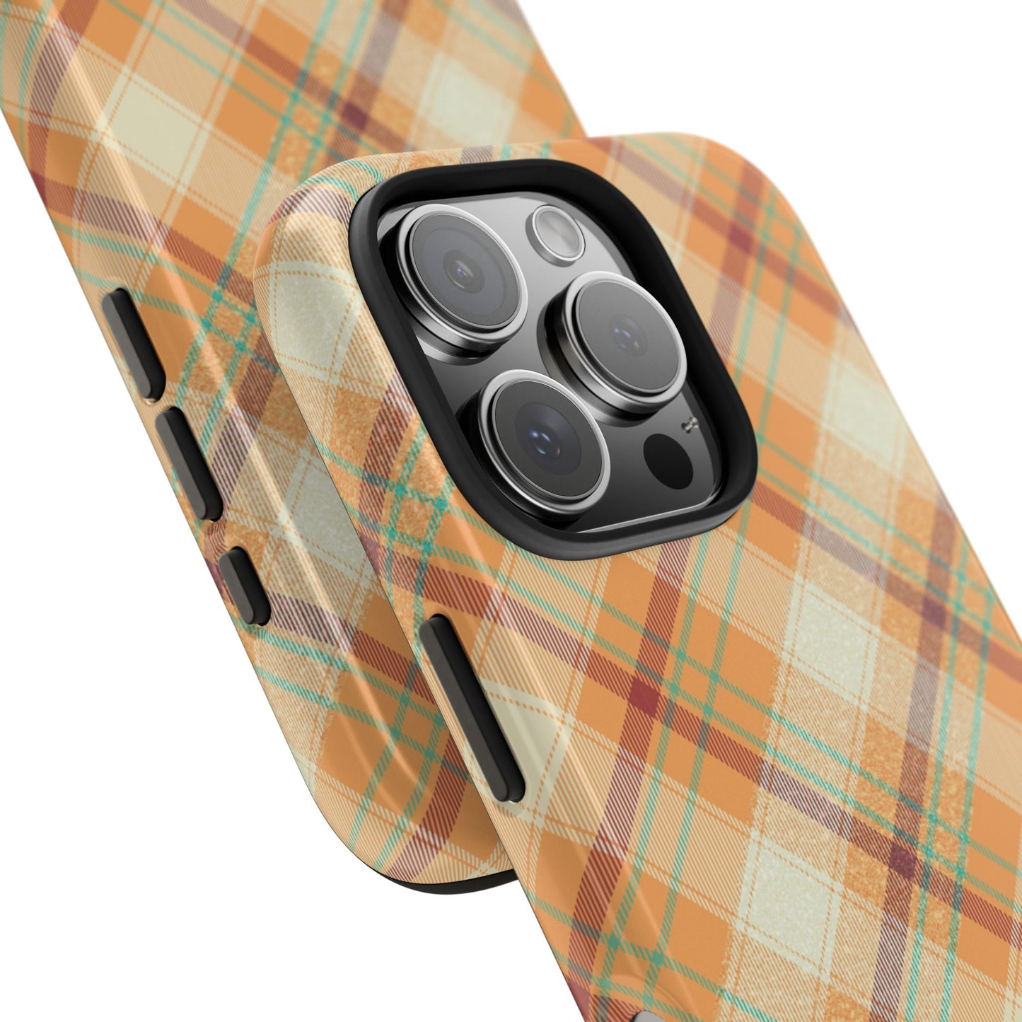 iPhone Case - Warm Autumn Plaid Design - BOGO Cases