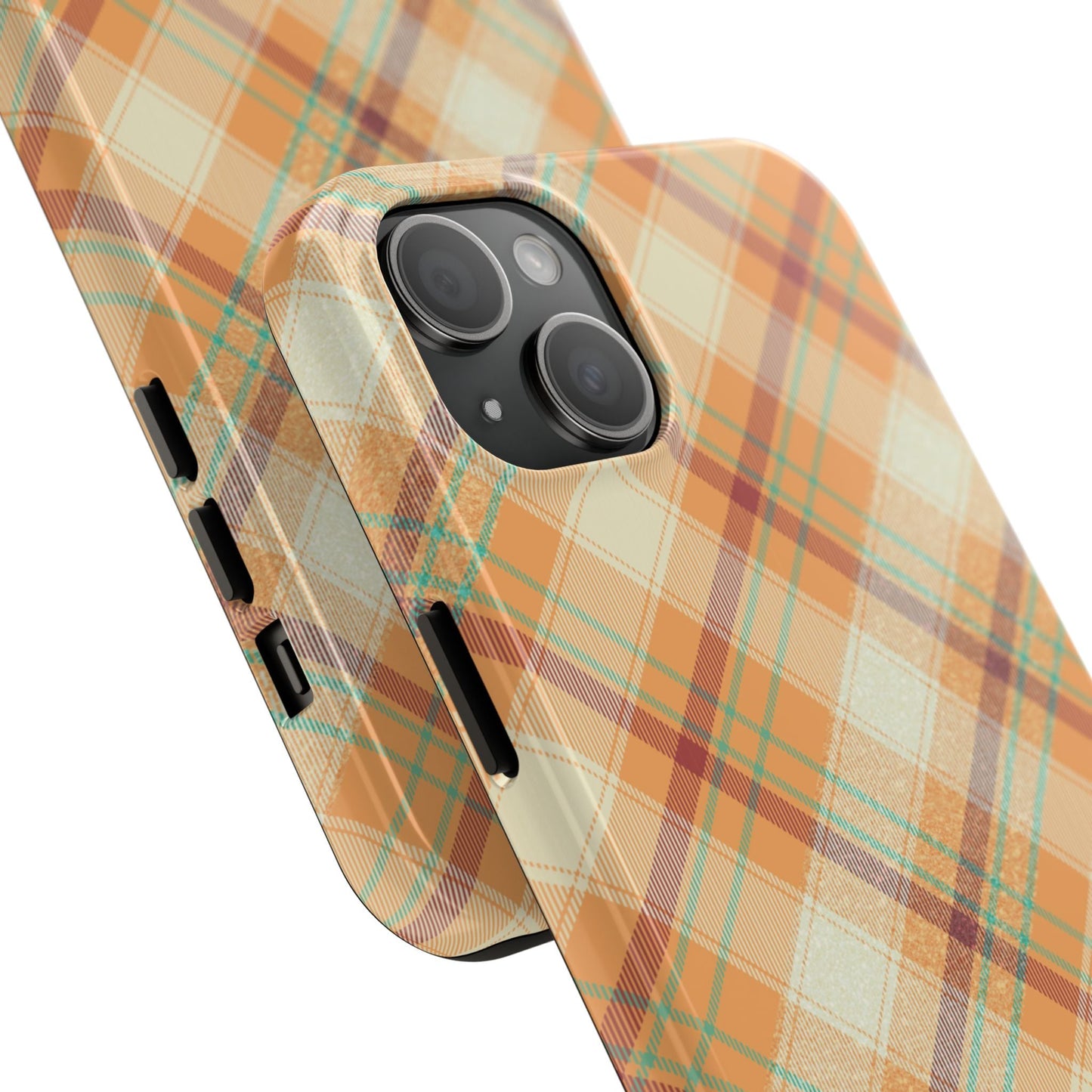 iPhone Case - Warm Autumn Plaid Design - BOGO Cases