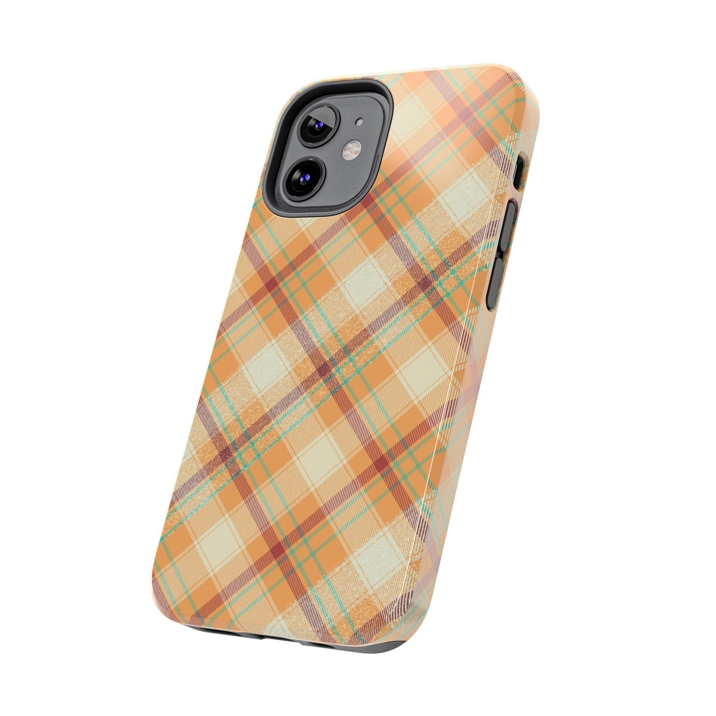 iPhone Case - Warm Autumn Plaid Design - BOGO Cases