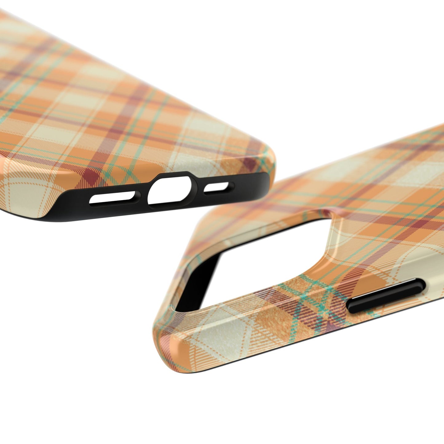 iPhone Case - Warm Autumn Plaid Design - BOGO Cases