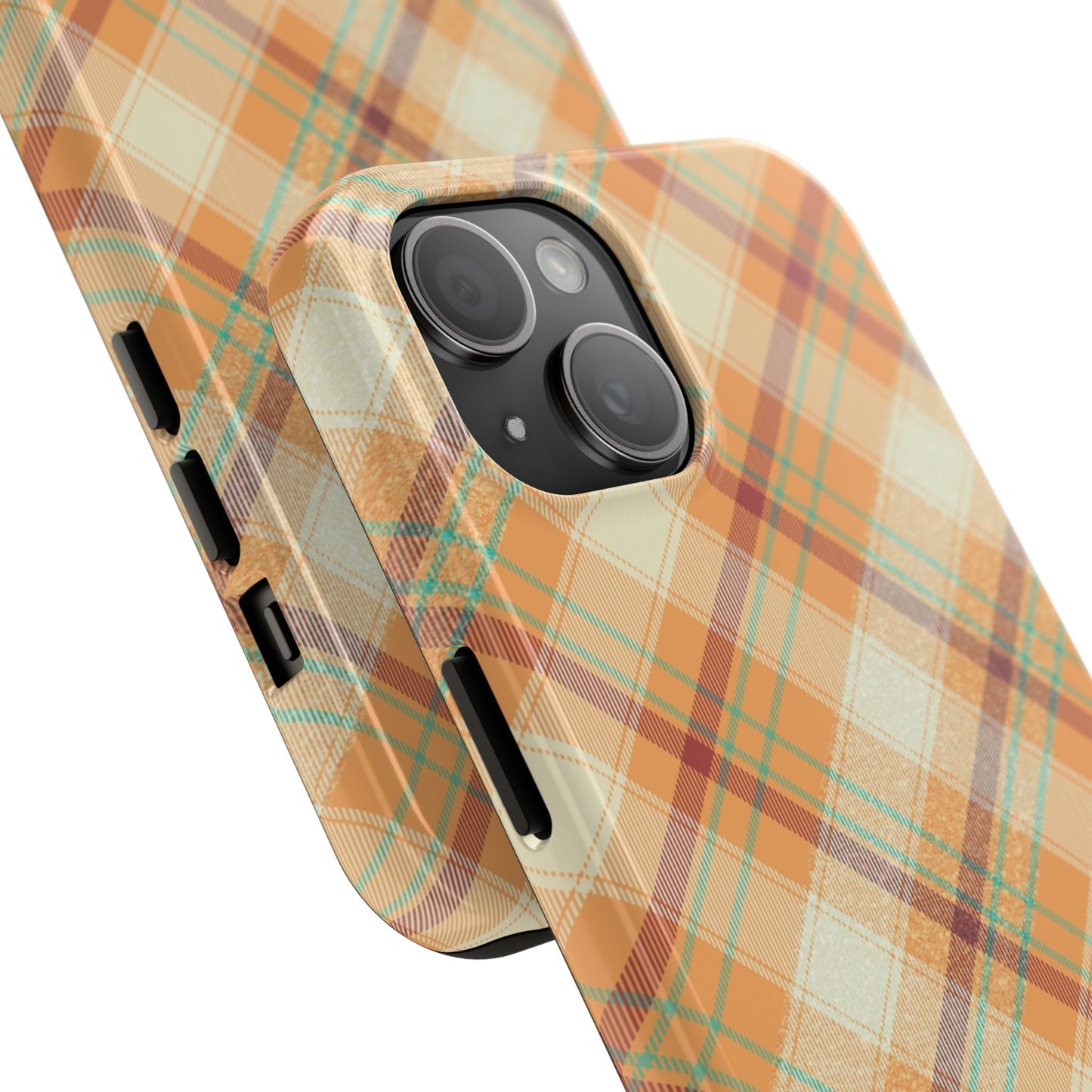 iPhone Case - Warm Autumn Plaid Design - BOGO Cases