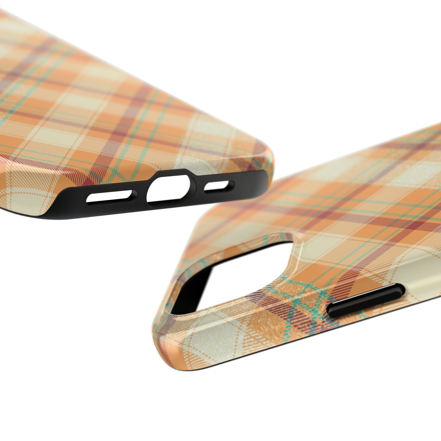 iPhone Case - Warm Autumn Plaid Design - BOGO Cases