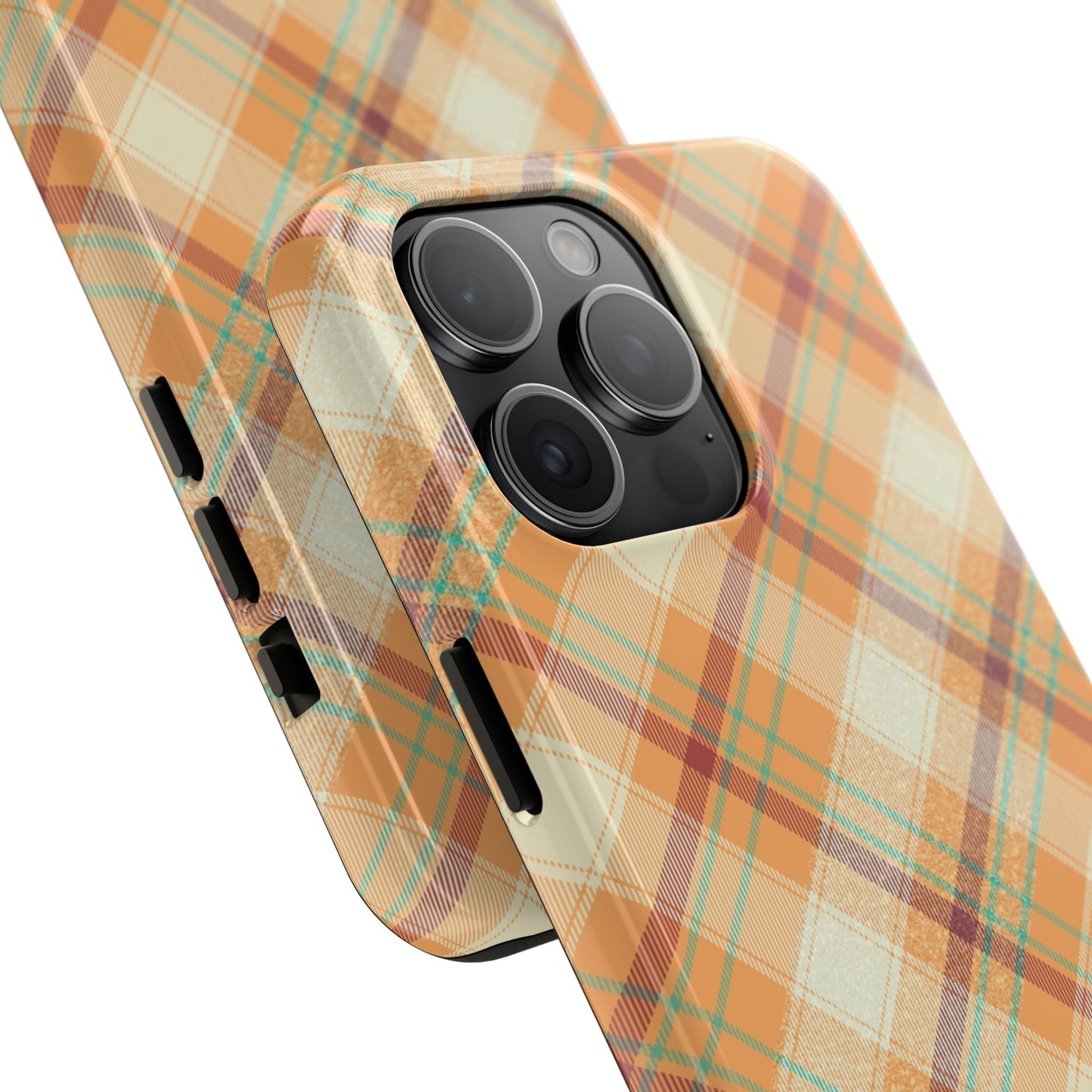 iPhone Case - Warm Autumn Plaid Design - BOGO Cases