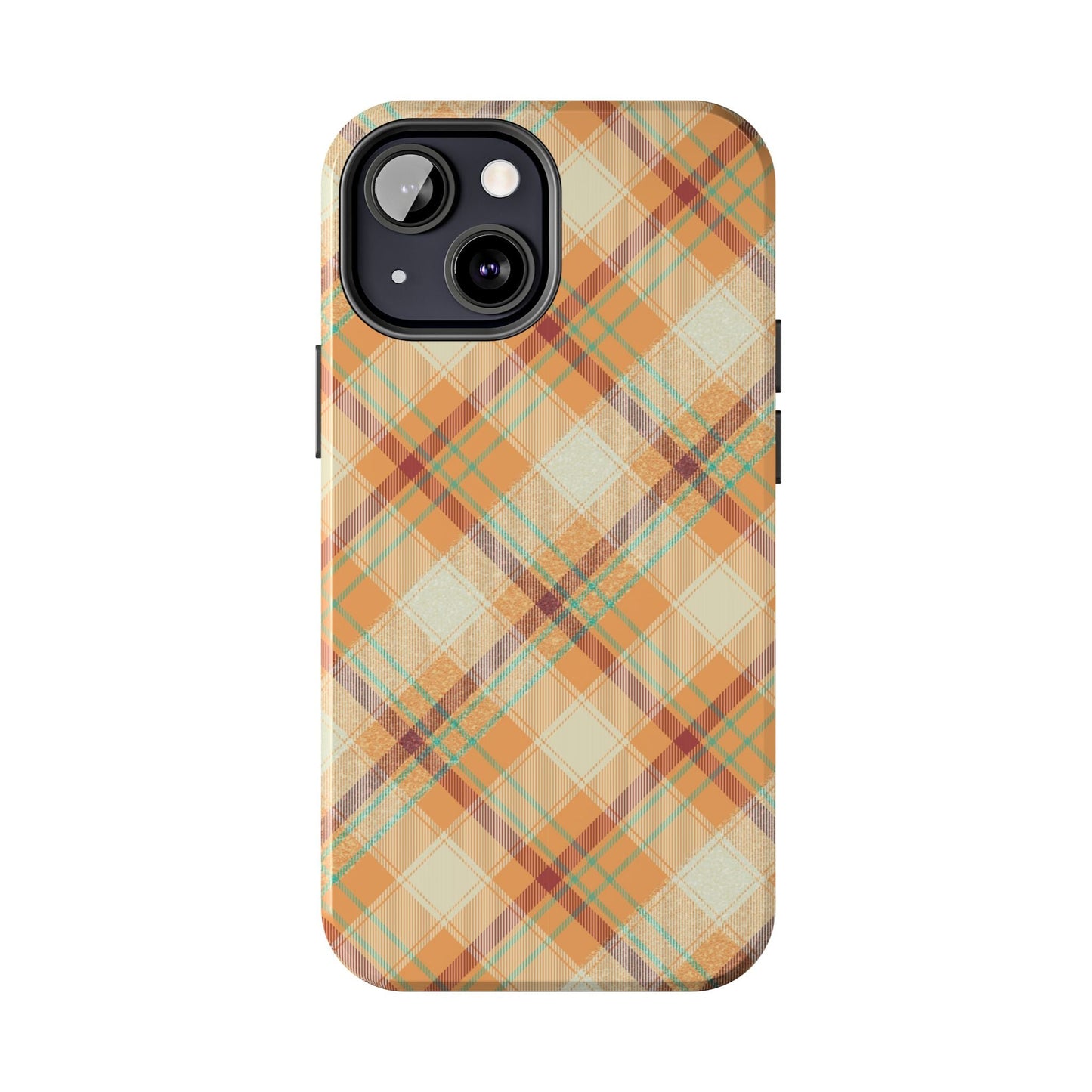 iPhone Case - Warm Autumn Plaid Design - BOGO Cases