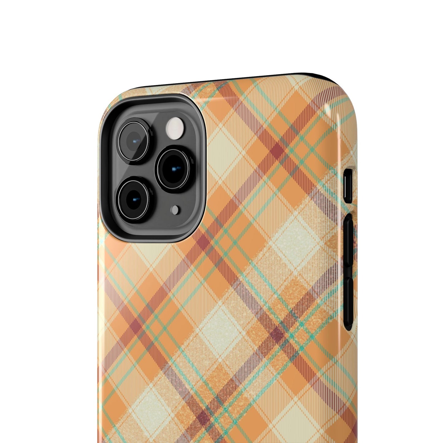 iPhone Case - Warm Autumn Plaid Design - BOGO Cases