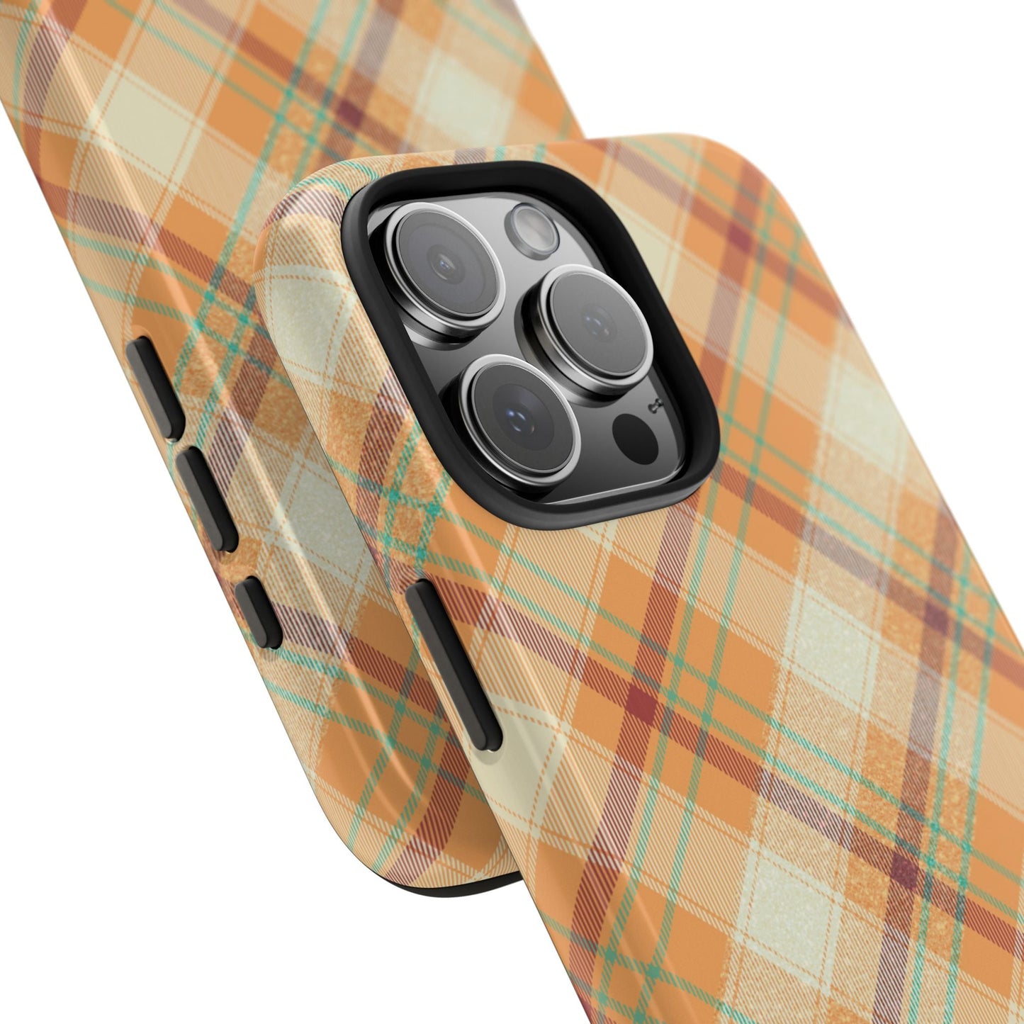iPhone Case - Warm Autumn Plaid Design - BOGO Cases