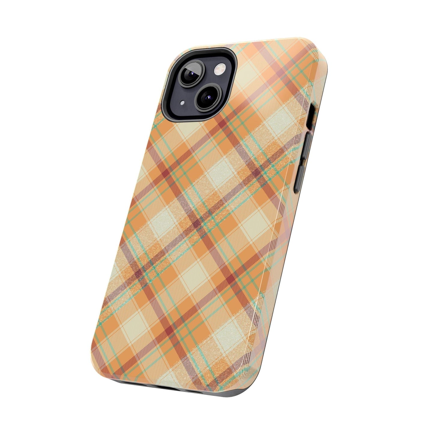 iPhone Case - Warm Autumn Plaid Design - BOGO Cases