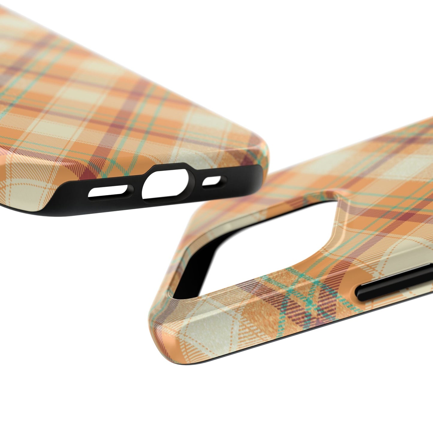 iPhone Case - Warm Autumn Plaid Design - BOGO Cases
