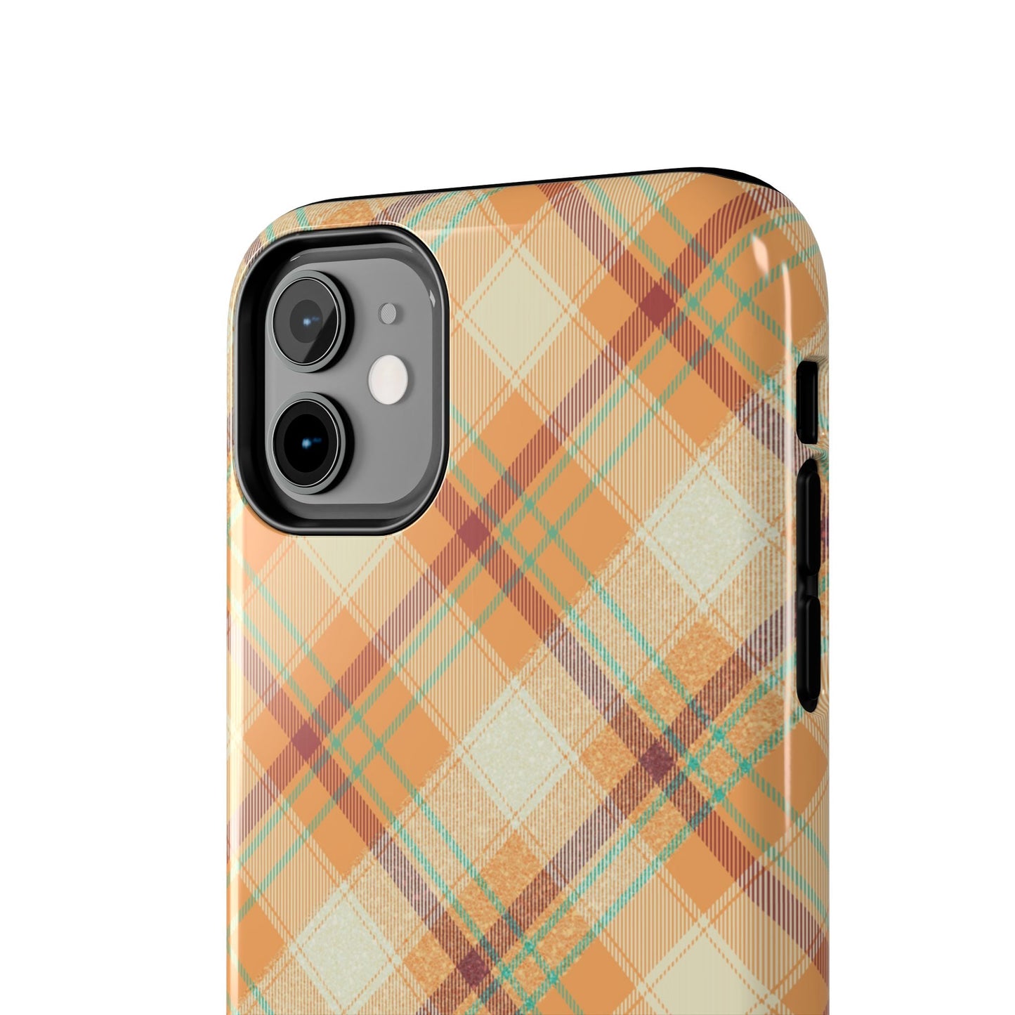 iPhone Case - Warm Autumn Plaid Design - BOGO Cases