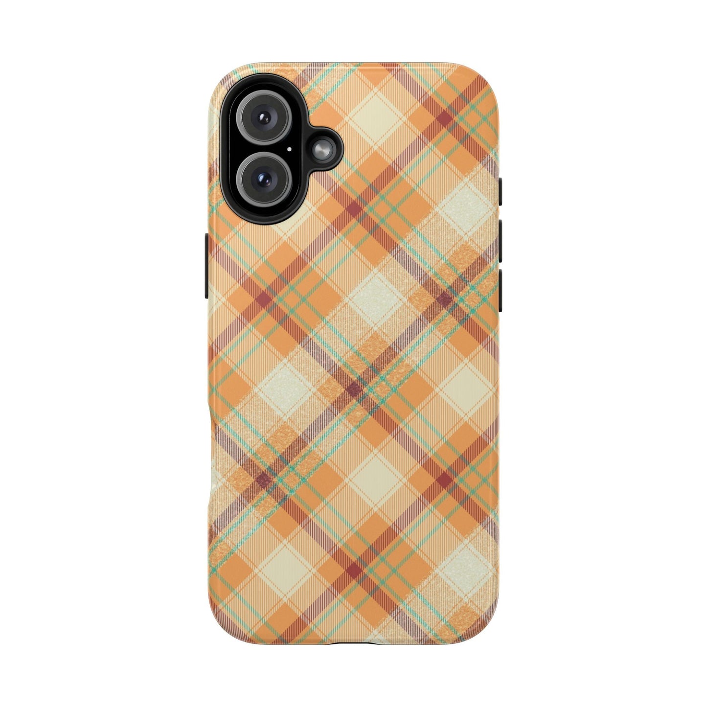 iPhone Case - Warm Autumn Plaid Design - BOGO Cases