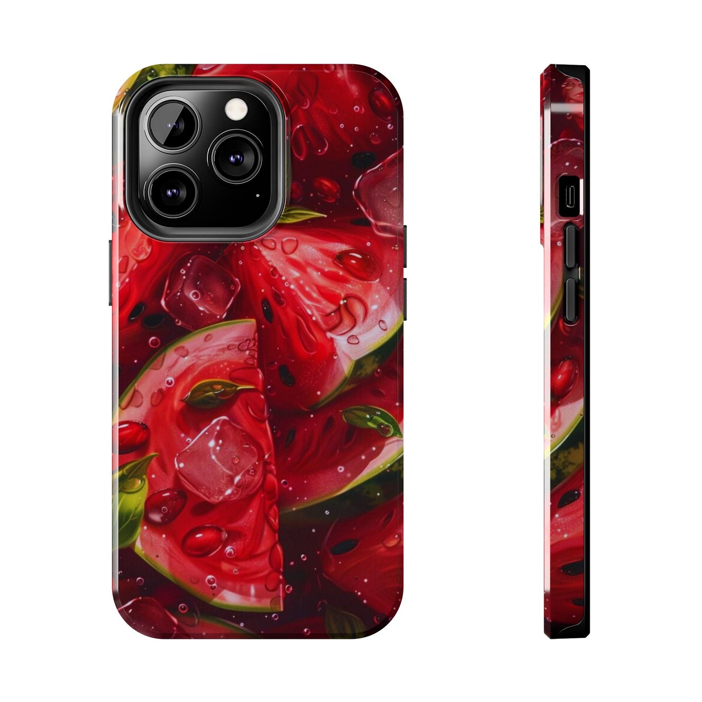 Juicy Watermelon iPhone Case – Refreshing Summer Vibes, Dual - Layer Protection - BOGO Cases