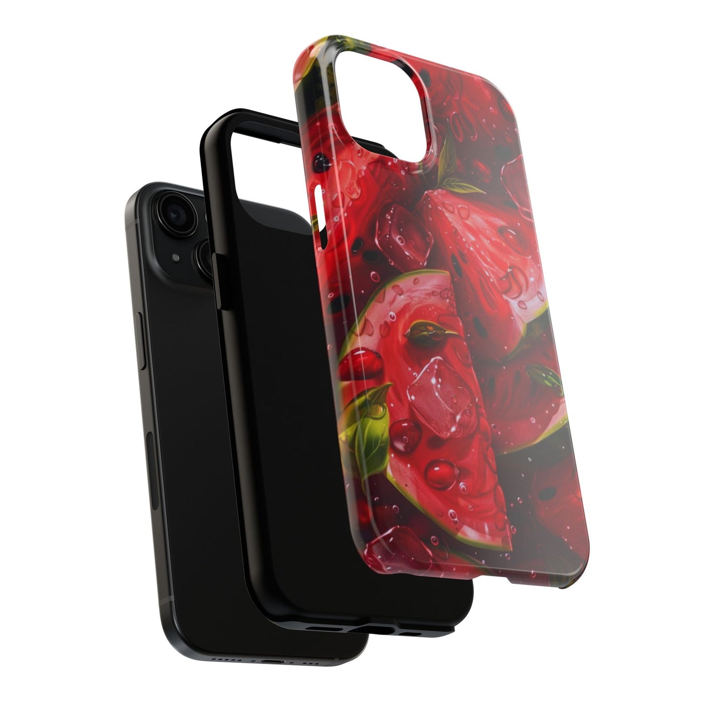 Juicy Watermelon iPhone Case – Refreshing Summer Vibes, Dual - Layer Protection - BOGO Cases