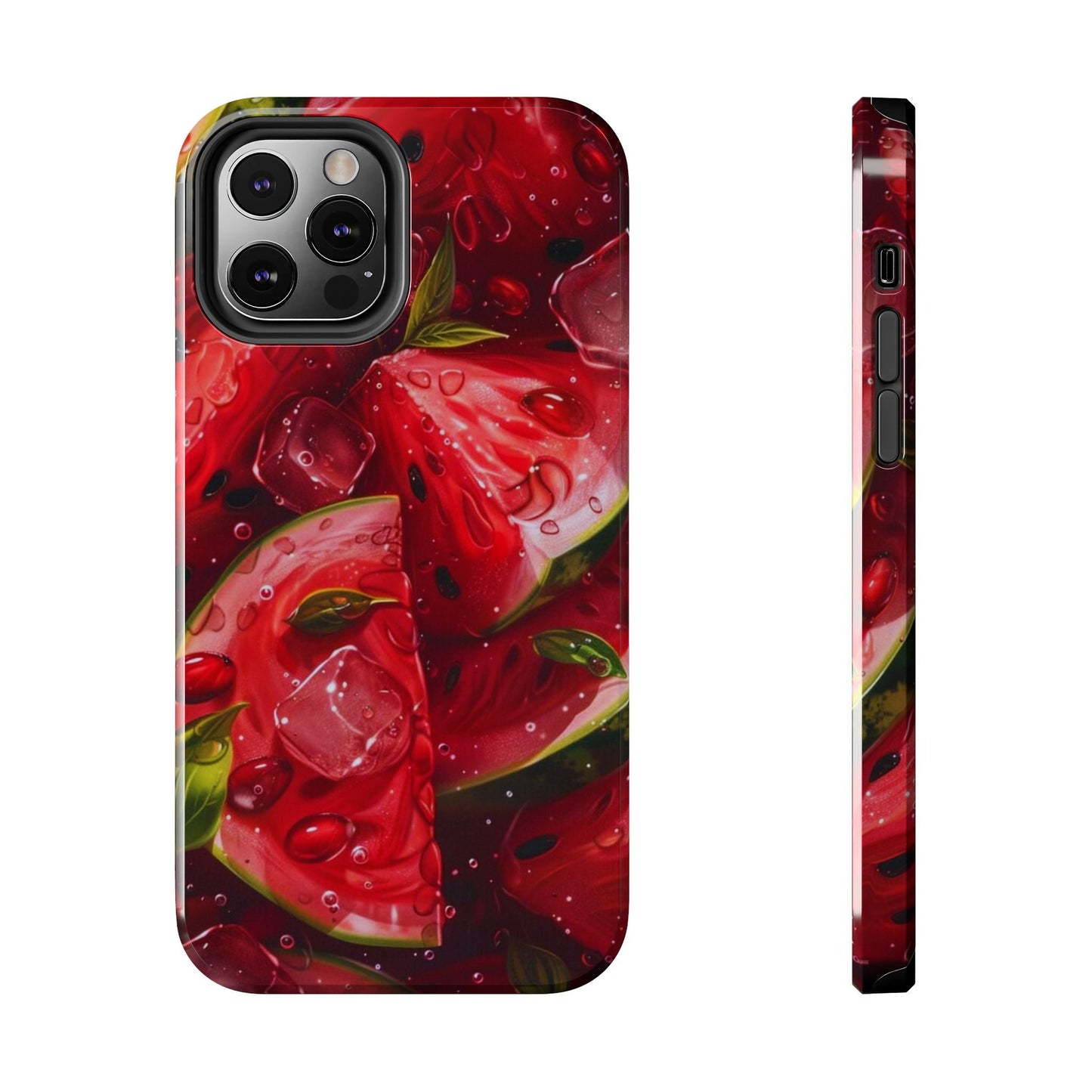 Juicy Watermelon iPhone Case – Refreshing Summer Vibes, Dual - Layer Protection - BOGO Cases