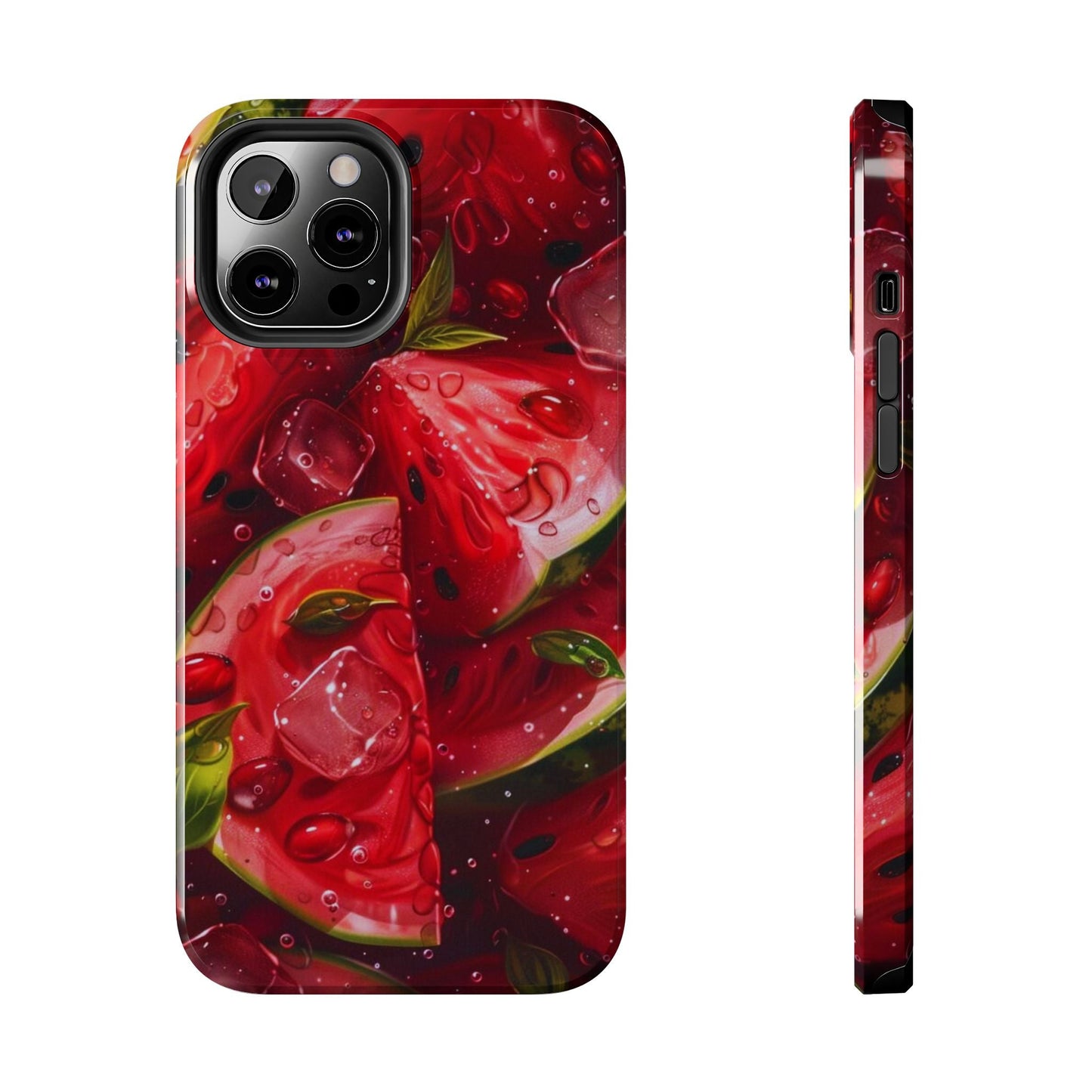 Juicy Watermelon iPhone Case – Refreshing Summer Vibes, Dual - Layer Protection - BOGO Cases