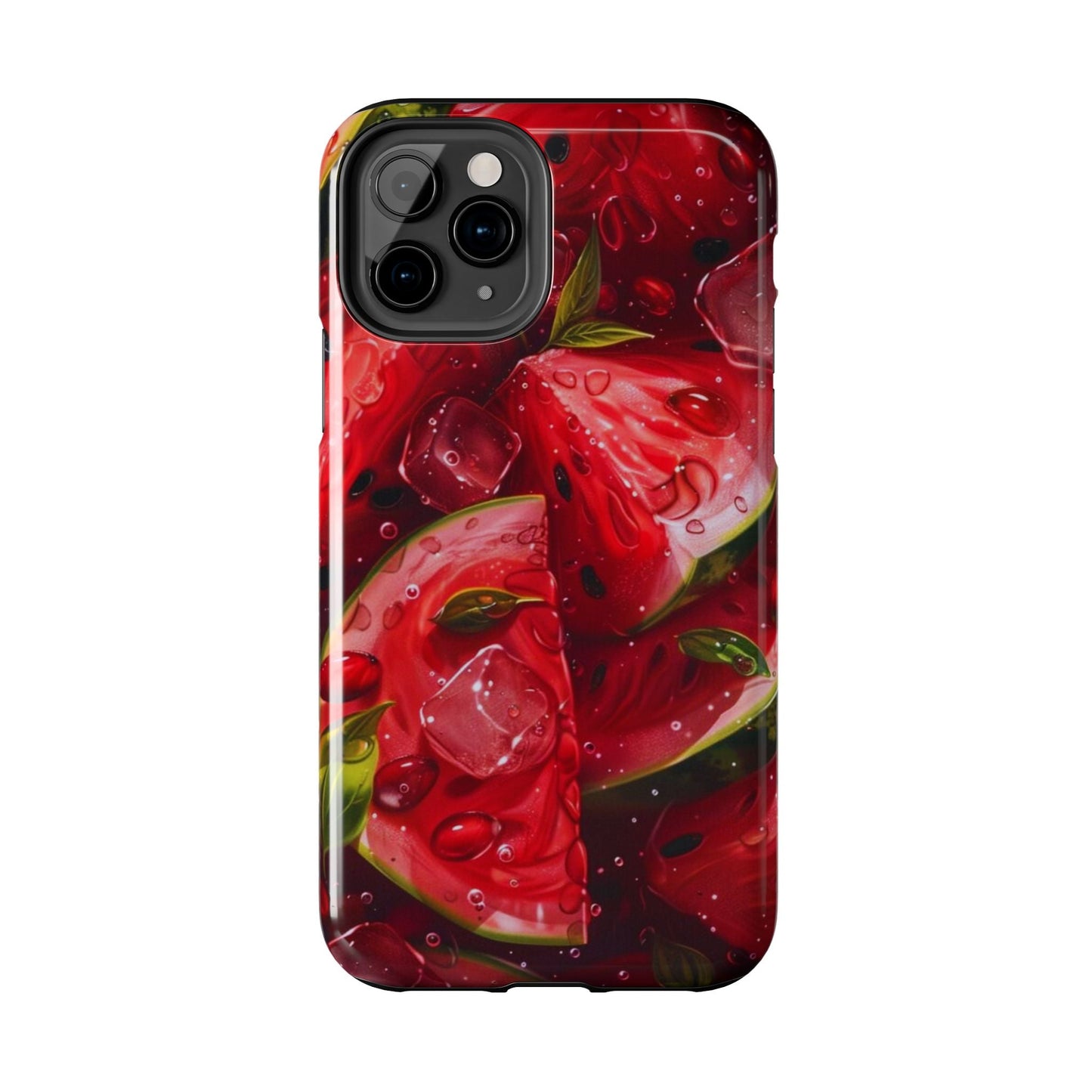 Juicy Watermelon iPhone Case – Refreshing Summer Vibes, Dual - Layer Protection - BOGO Cases
