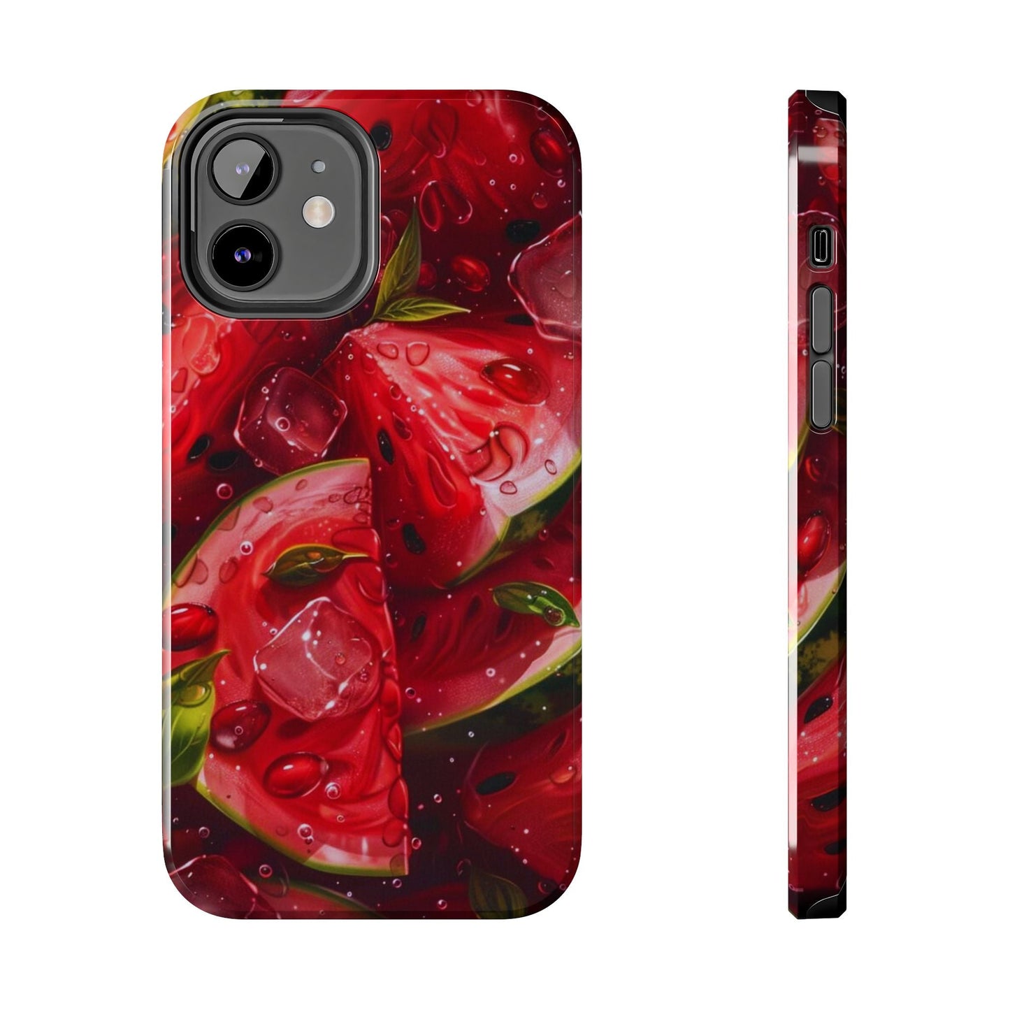 Juicy Watermelon iPhone Case – Refreshing Summer Vibes, Dual - Layer Protection - BOGO Cases