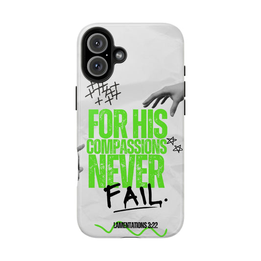 Lamentations 3:22 God's Compassion - iPhone Series Case - BOGO Cases
