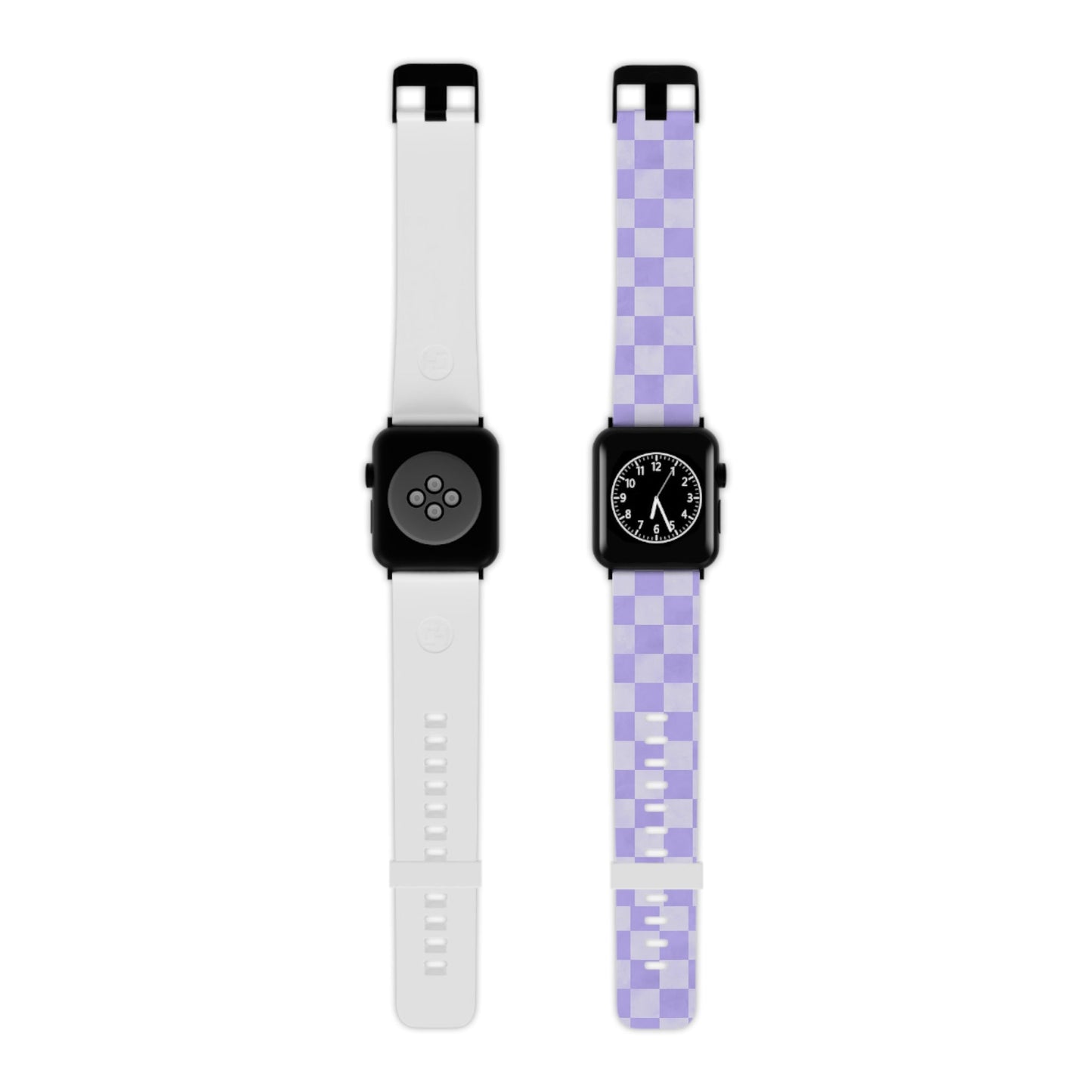Lavender Checkerboard Apple Watch Band - BOGO Cases