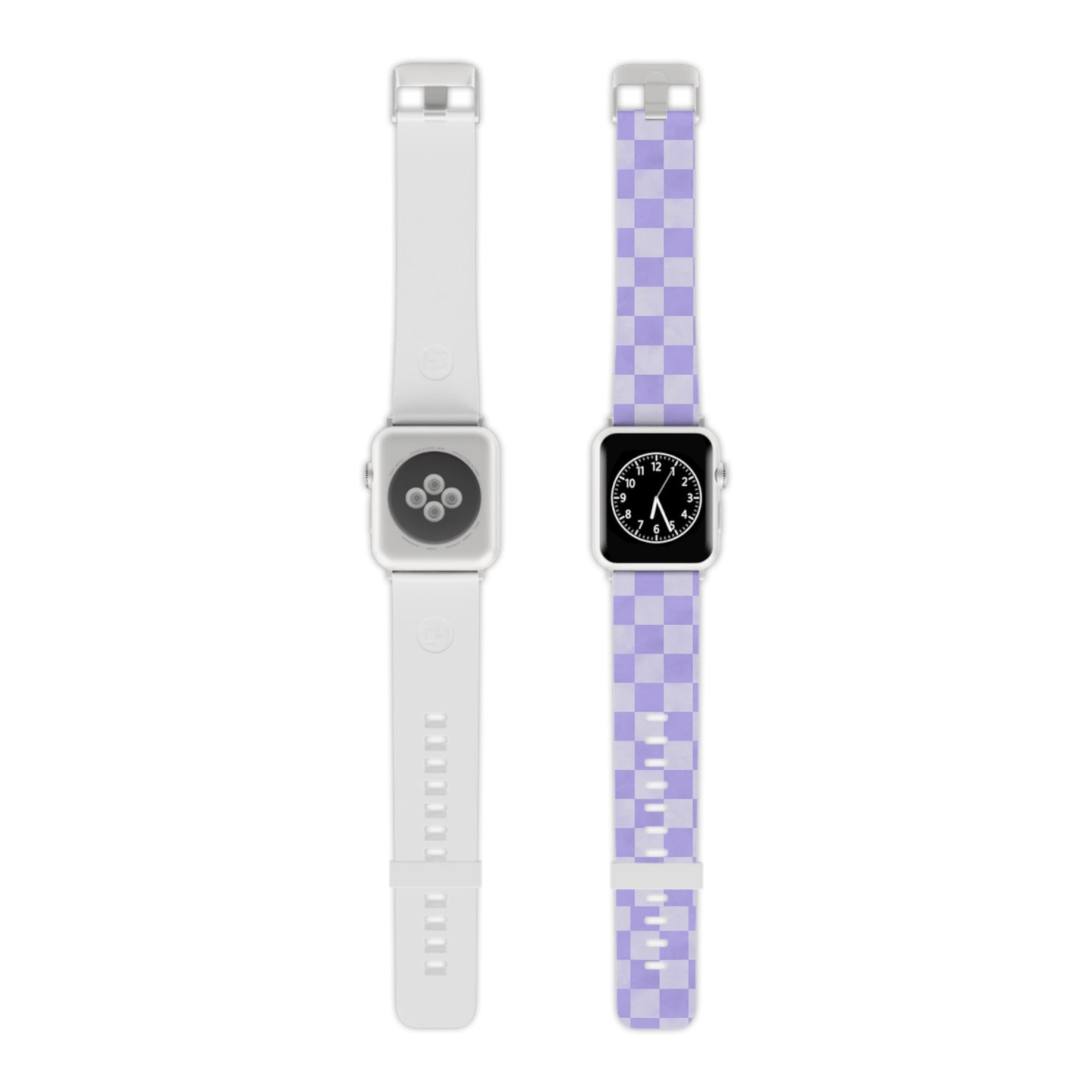 Lavender Checkerboard Apple Watch Band - BOGO Cases