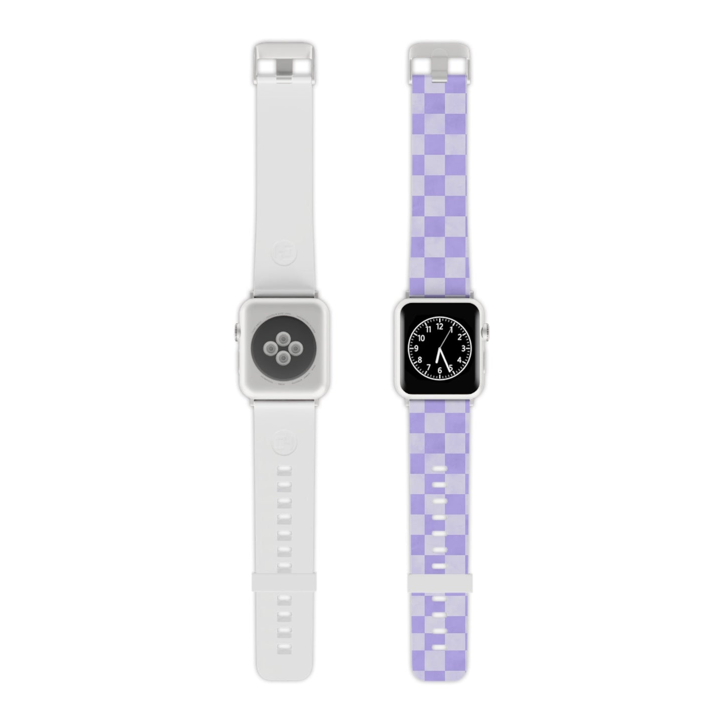 Lavender Checkerboard Apple Watch Band - BOGO Cases