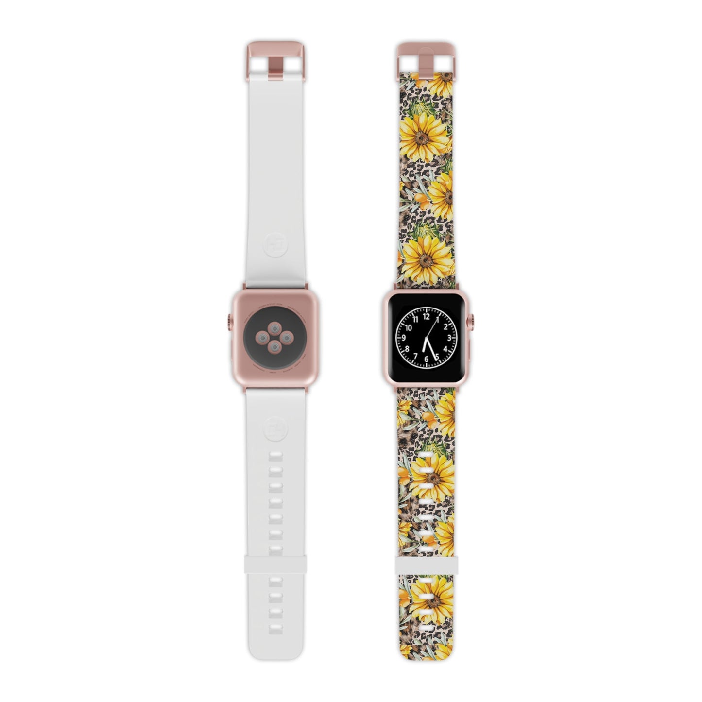 Leopard Sunflower Chic Apple Watch Band - BOGO Cases