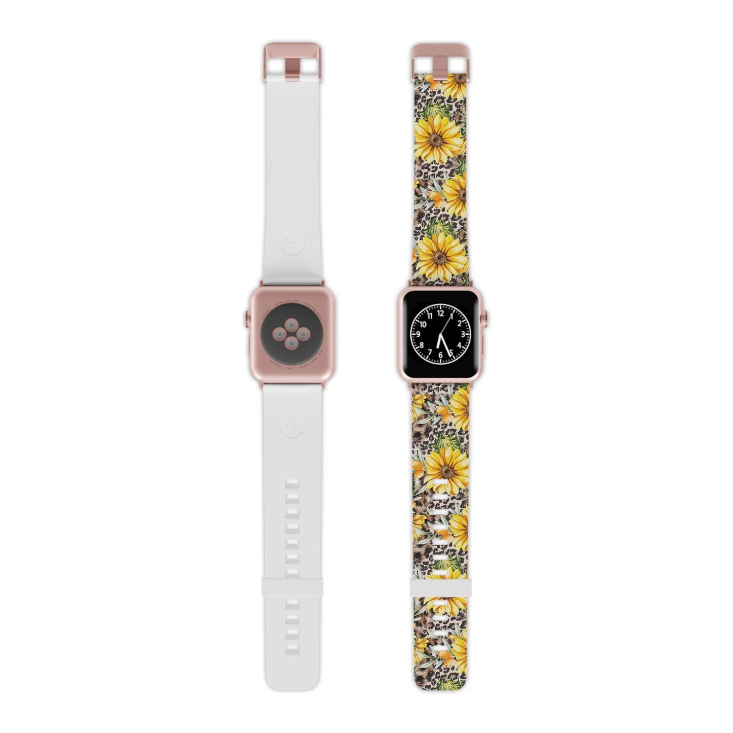 Leopard Sunflower Chic Apple Watch Band - BOGO Cases