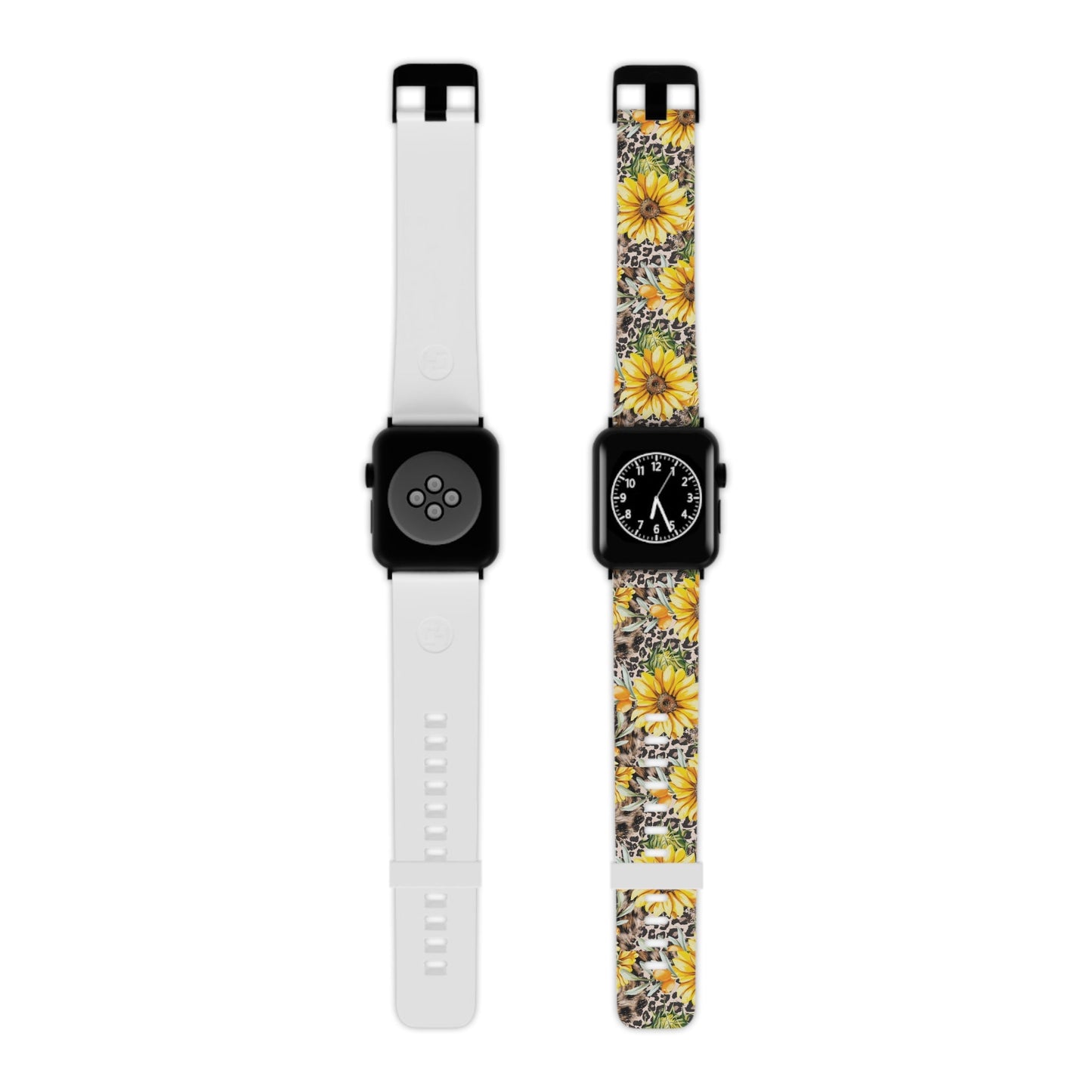 Leopard Sunflower Chic Apple Watch Band - BOGO Cases