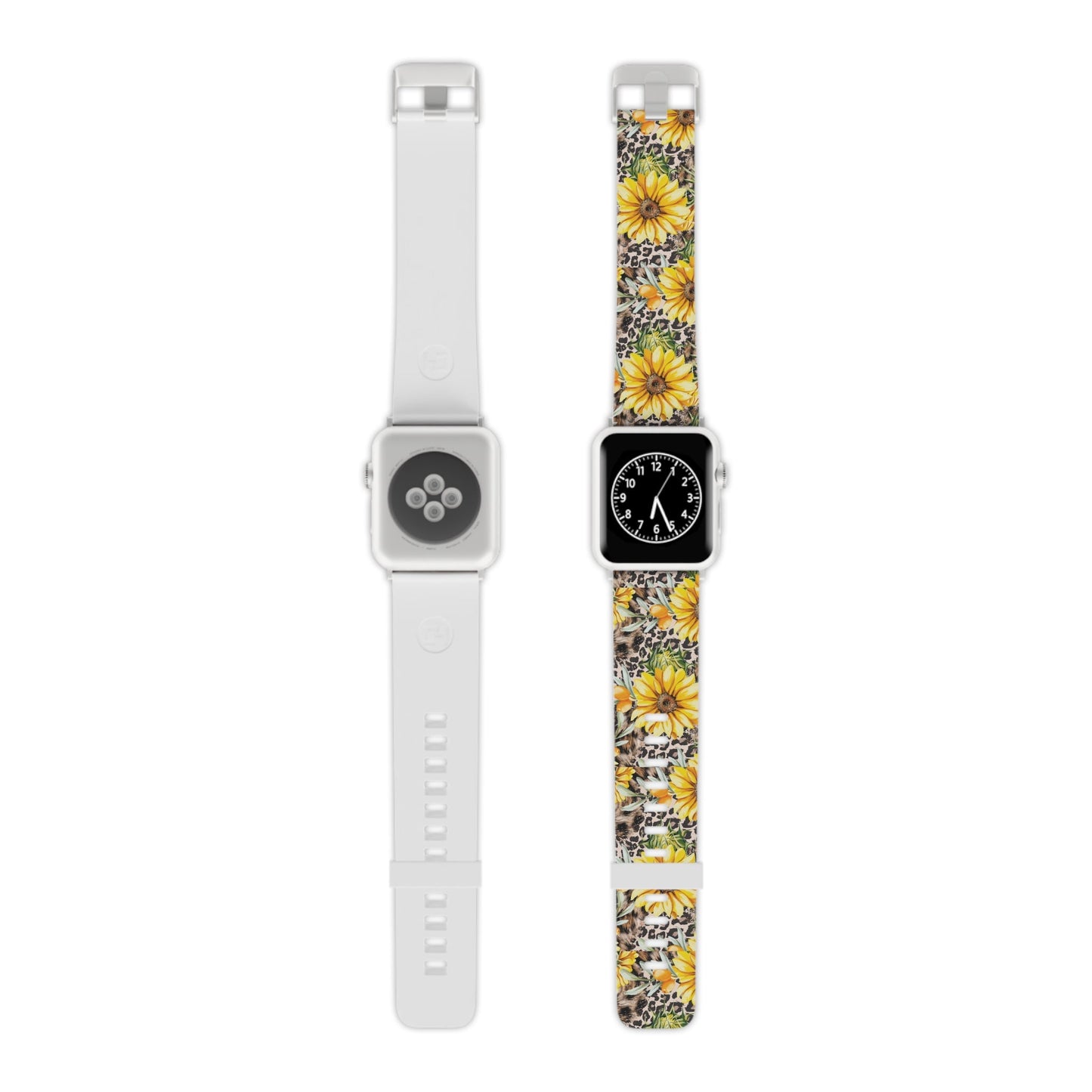 Leopard Sunflower Chic Apple Watch Band - BOGO Cases