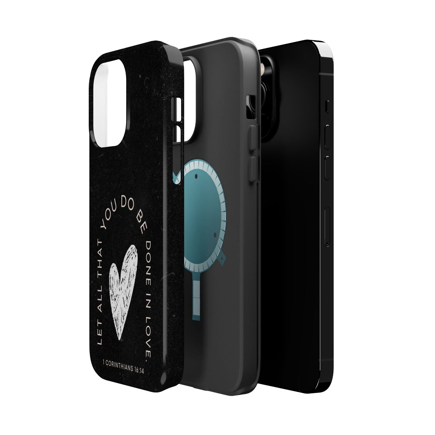 Let All That You Do Be Done in Love – 1 Corinthians 16:14 MagSafe iPhone Case - BOGO Cases